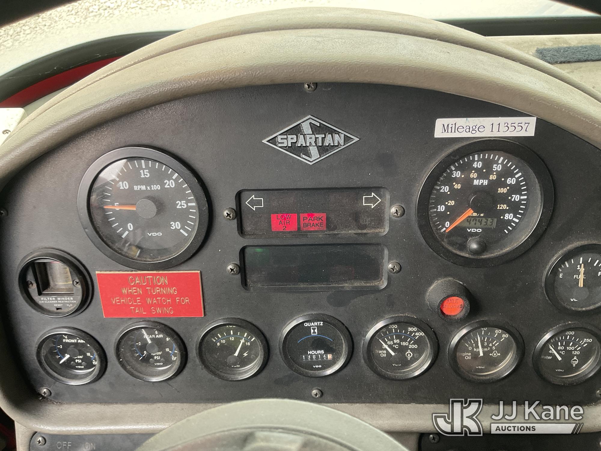 1998 Spartan Firetruck