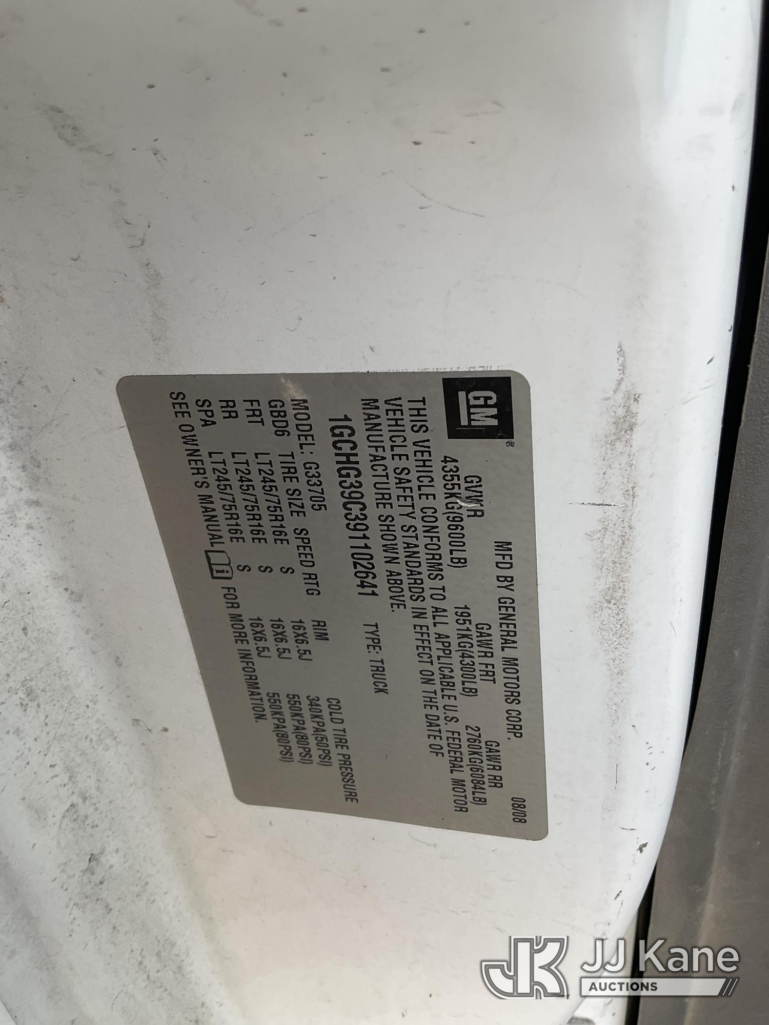 2009 Chevrolet EXPRESS 3500