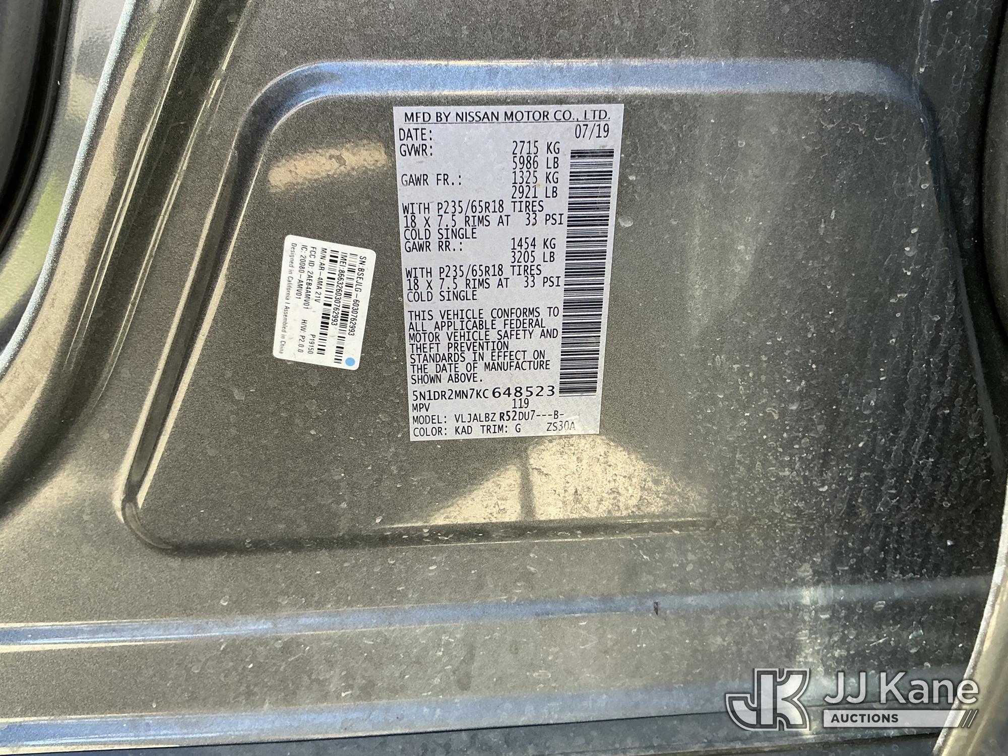 2019 Nissan PATHFINDER