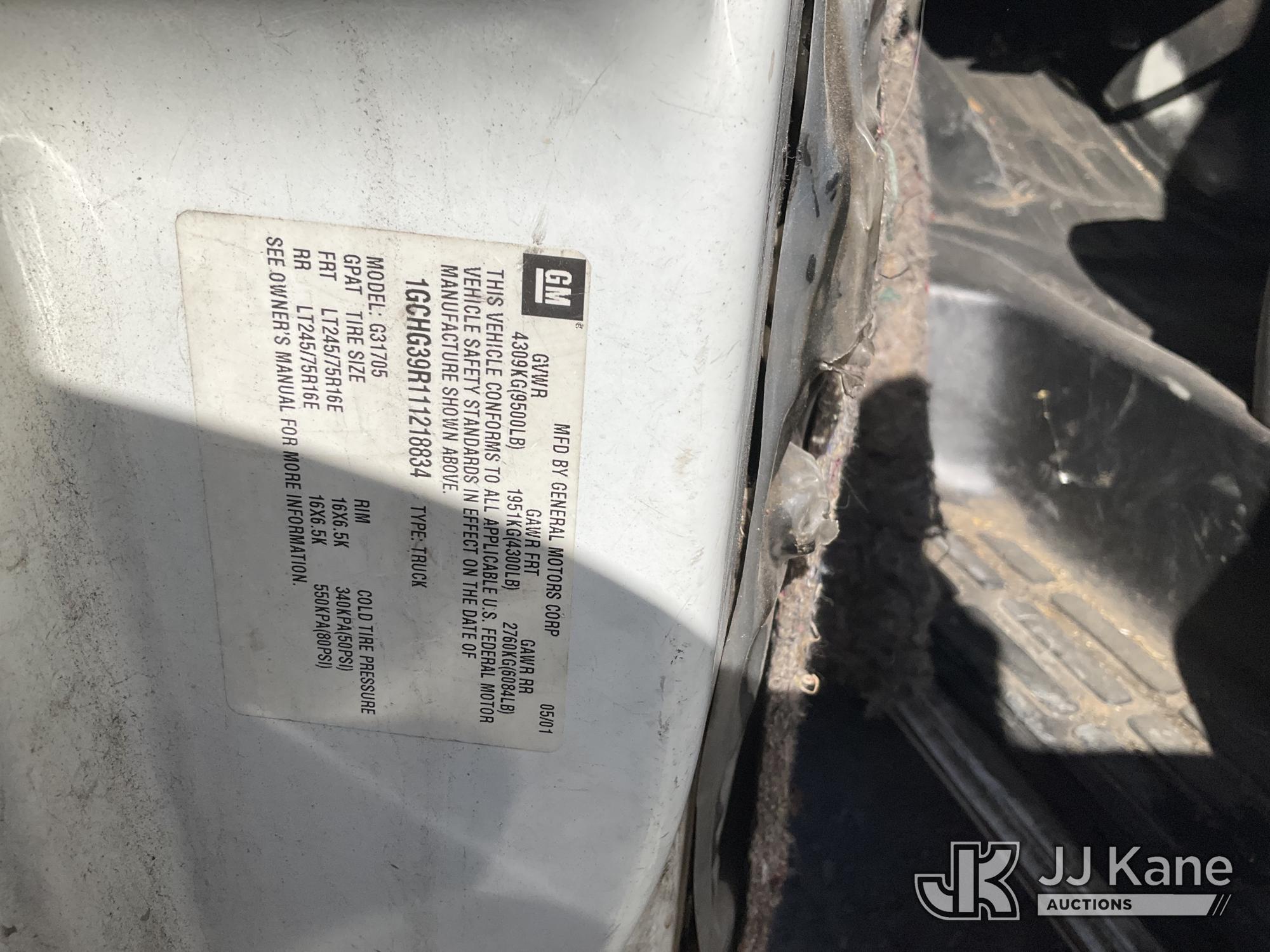 2001 Chevrolet EXPRESS