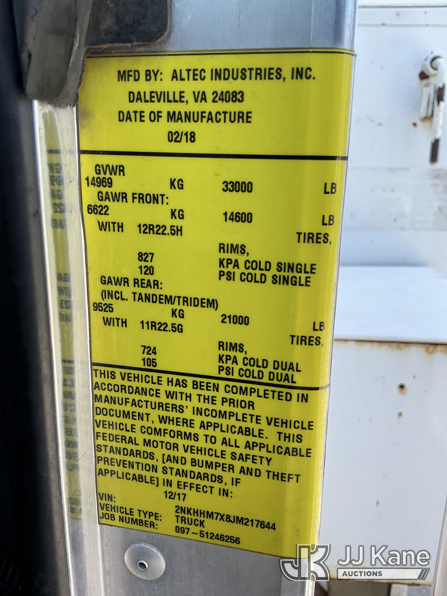 2018 Kenworth T300