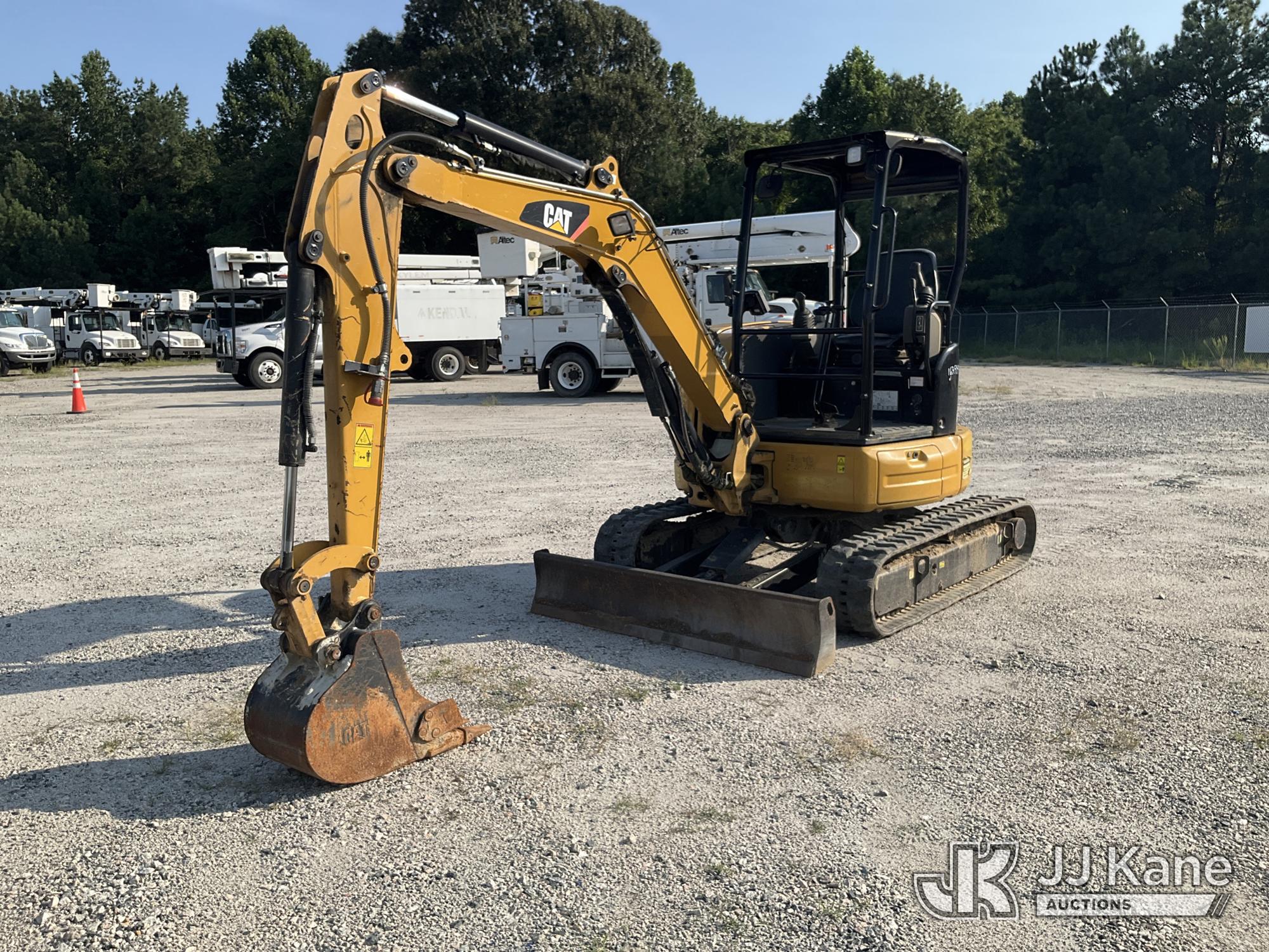 2018 Caterpillar 303.5E2 Mini Hydraulic Excavator