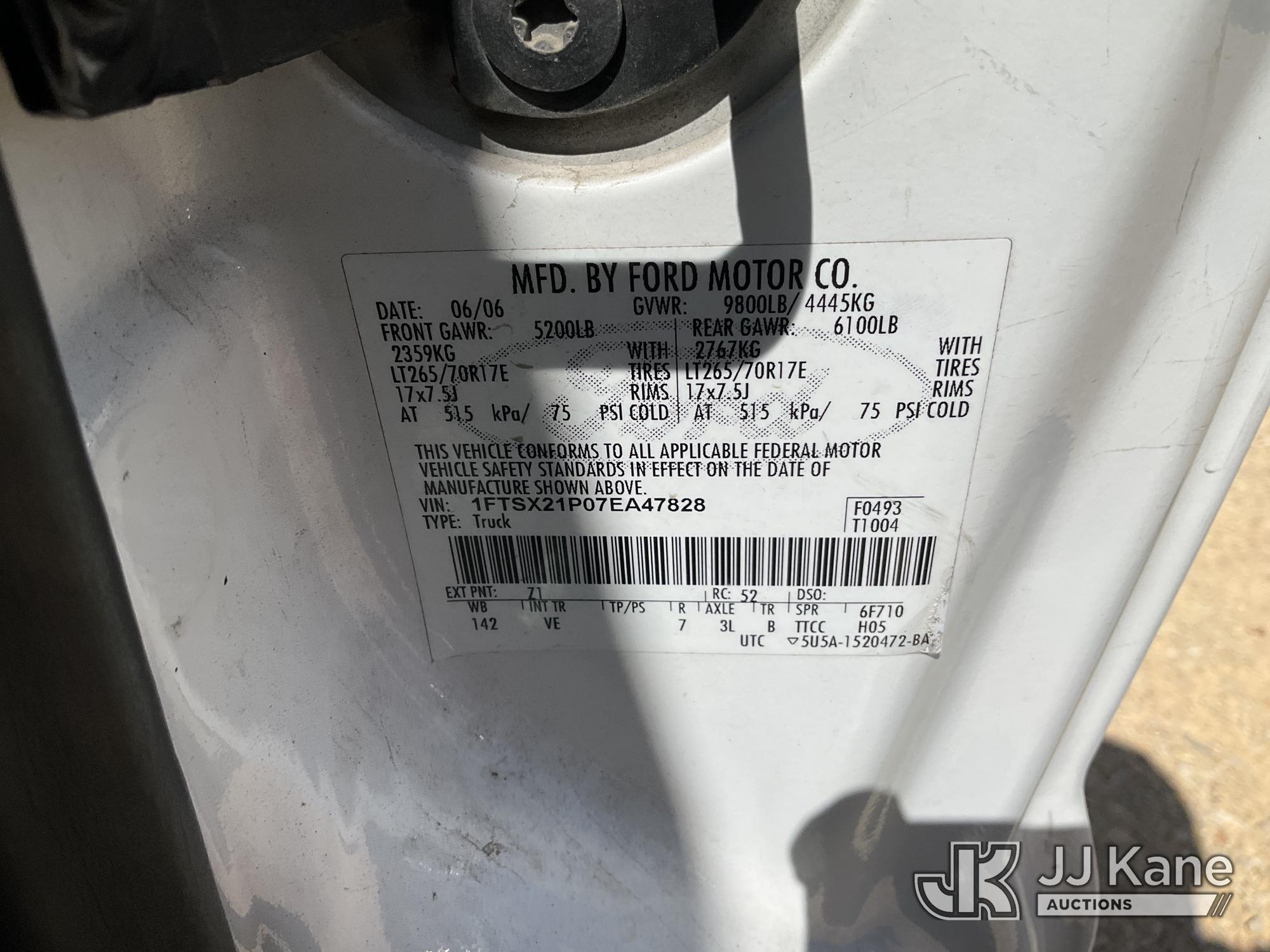 2007 Ford F250 4X4