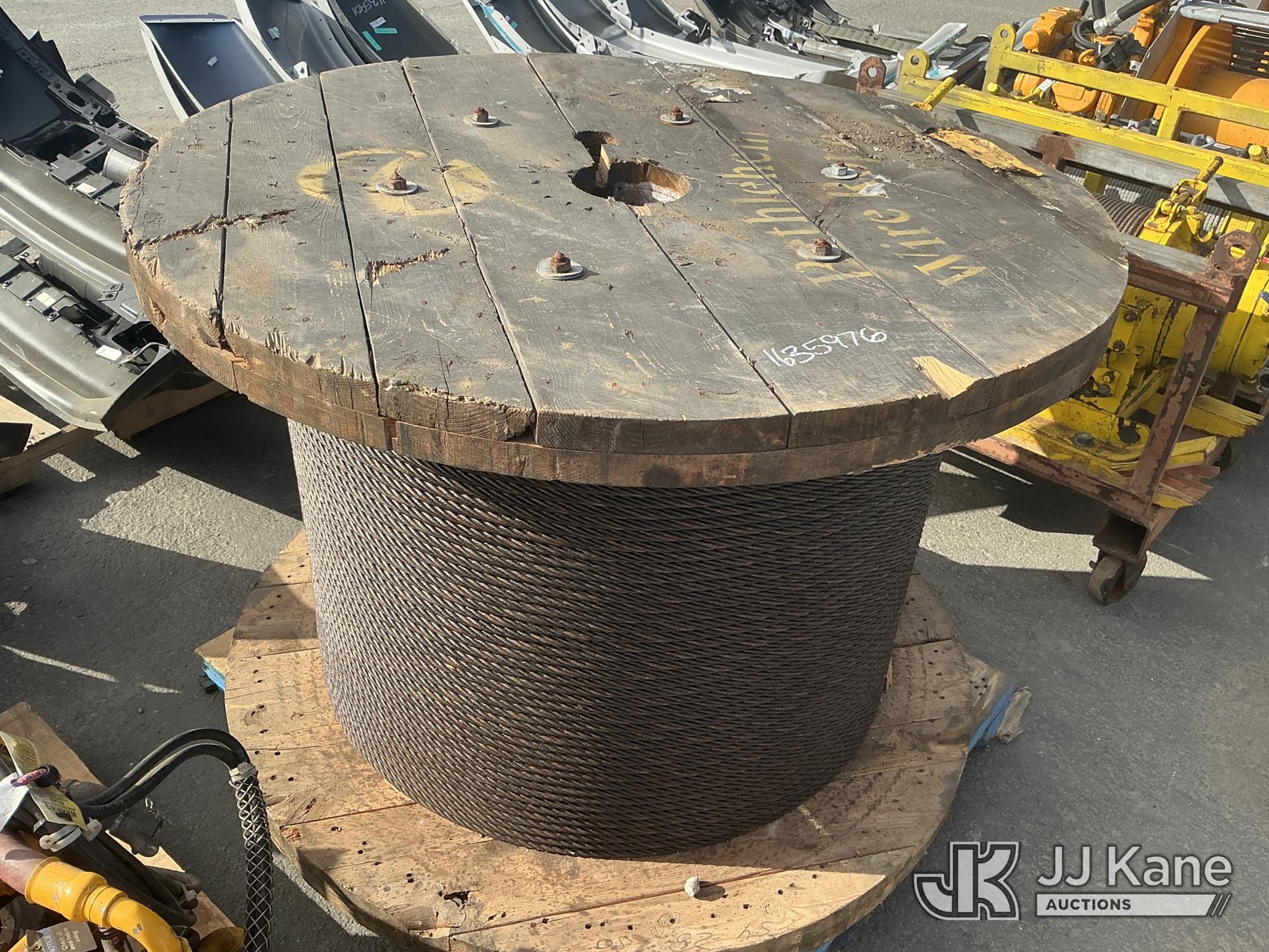 Wire Cable Spool (Used) NOTE: This unit is being sold AS IS/WHERE IS via Timed Auction and is located in Dixon
