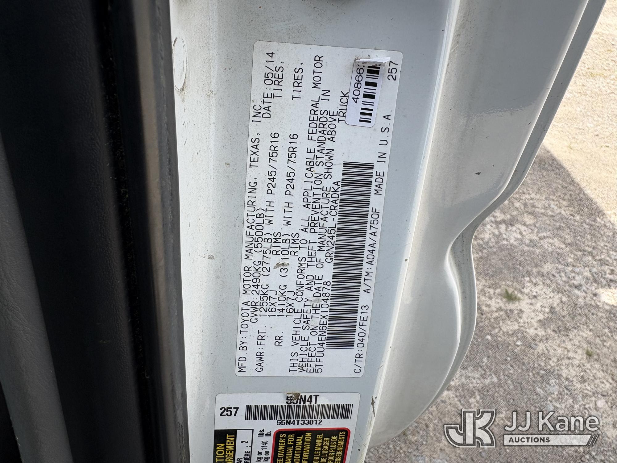 2014 Toyota TACOMA 4X4