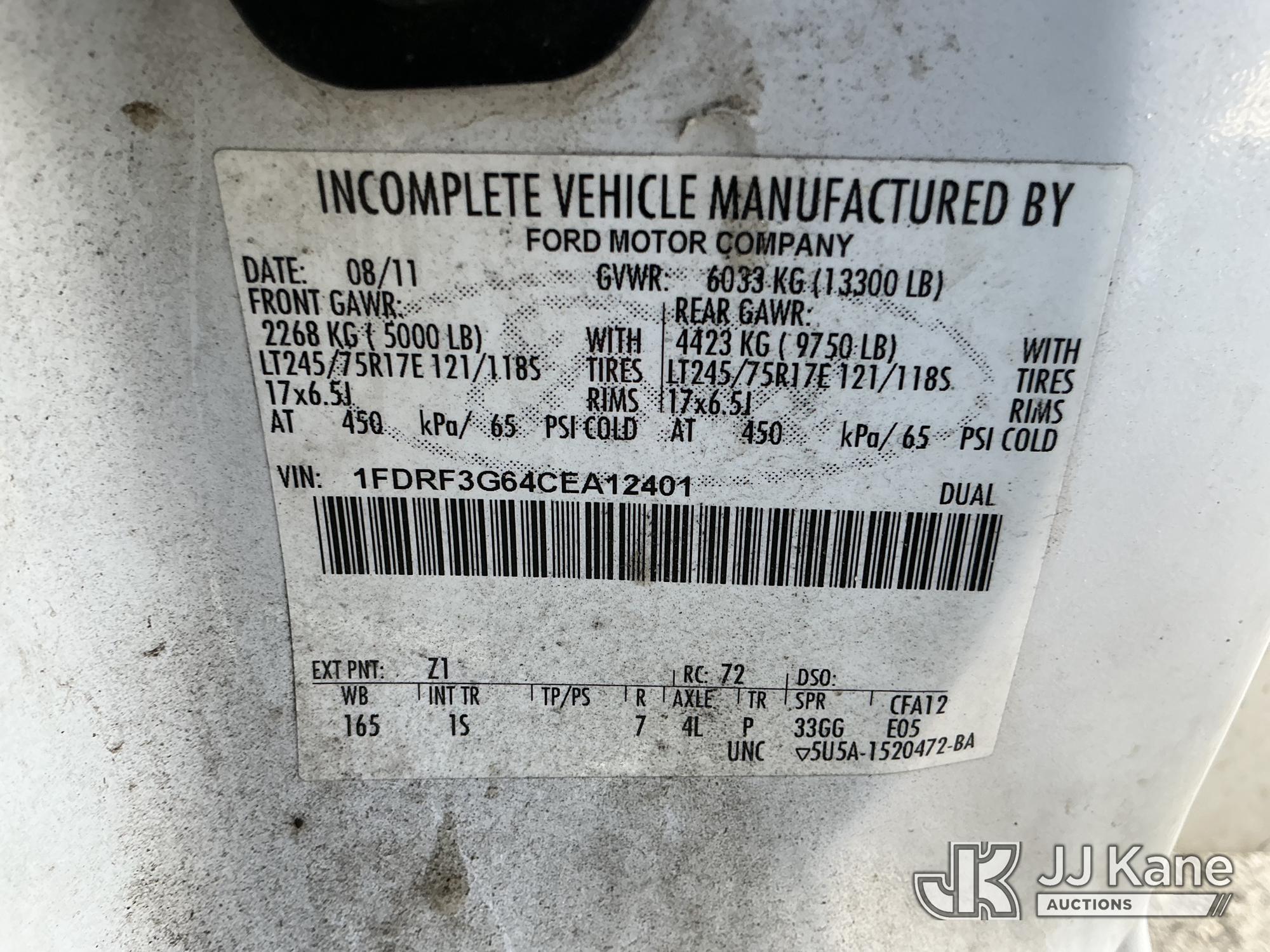 2012 Ford F350 2WD