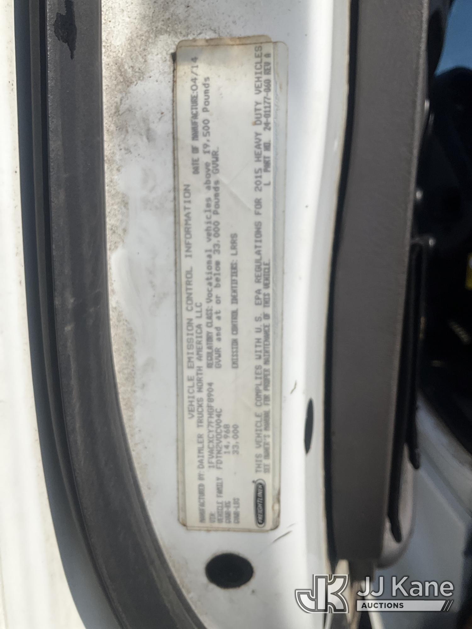 2015 Freightliner M2 106