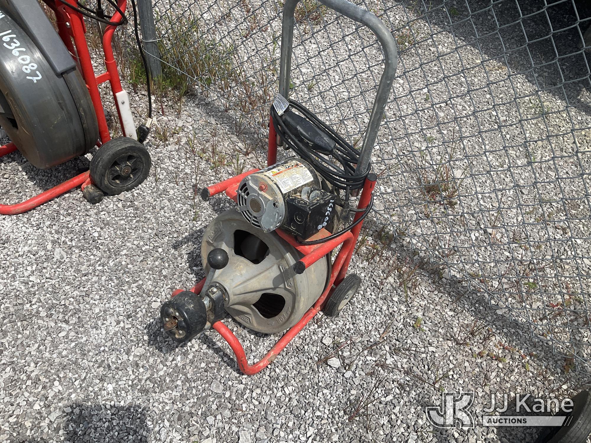 Ridgid Drain Snake NOTE: This unit is being sold AS IS/WHERE IS via Timed Auction and is located in Verona