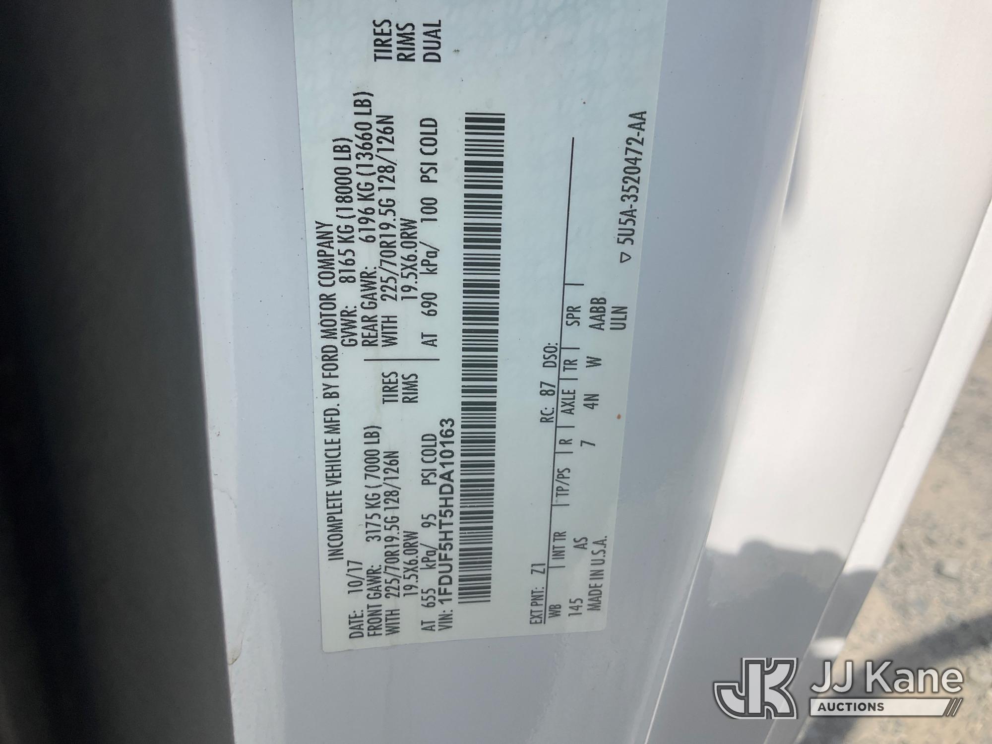 2017 Ford F550 4x4