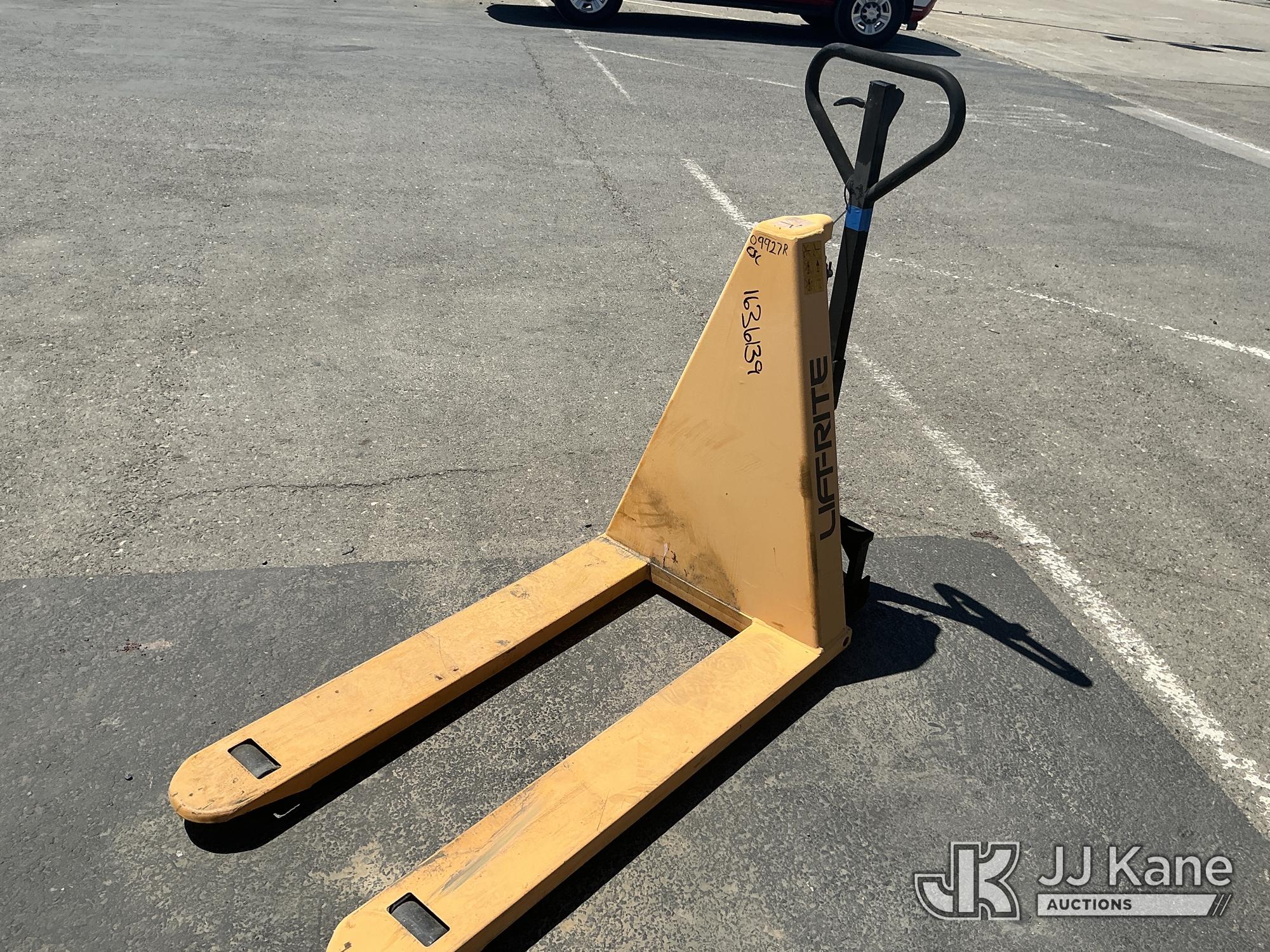 Lift-Rite Pallet Jack NOTE: This unit is being sold AS IS/WHERE IS via Timed Auction and is located in Dixon