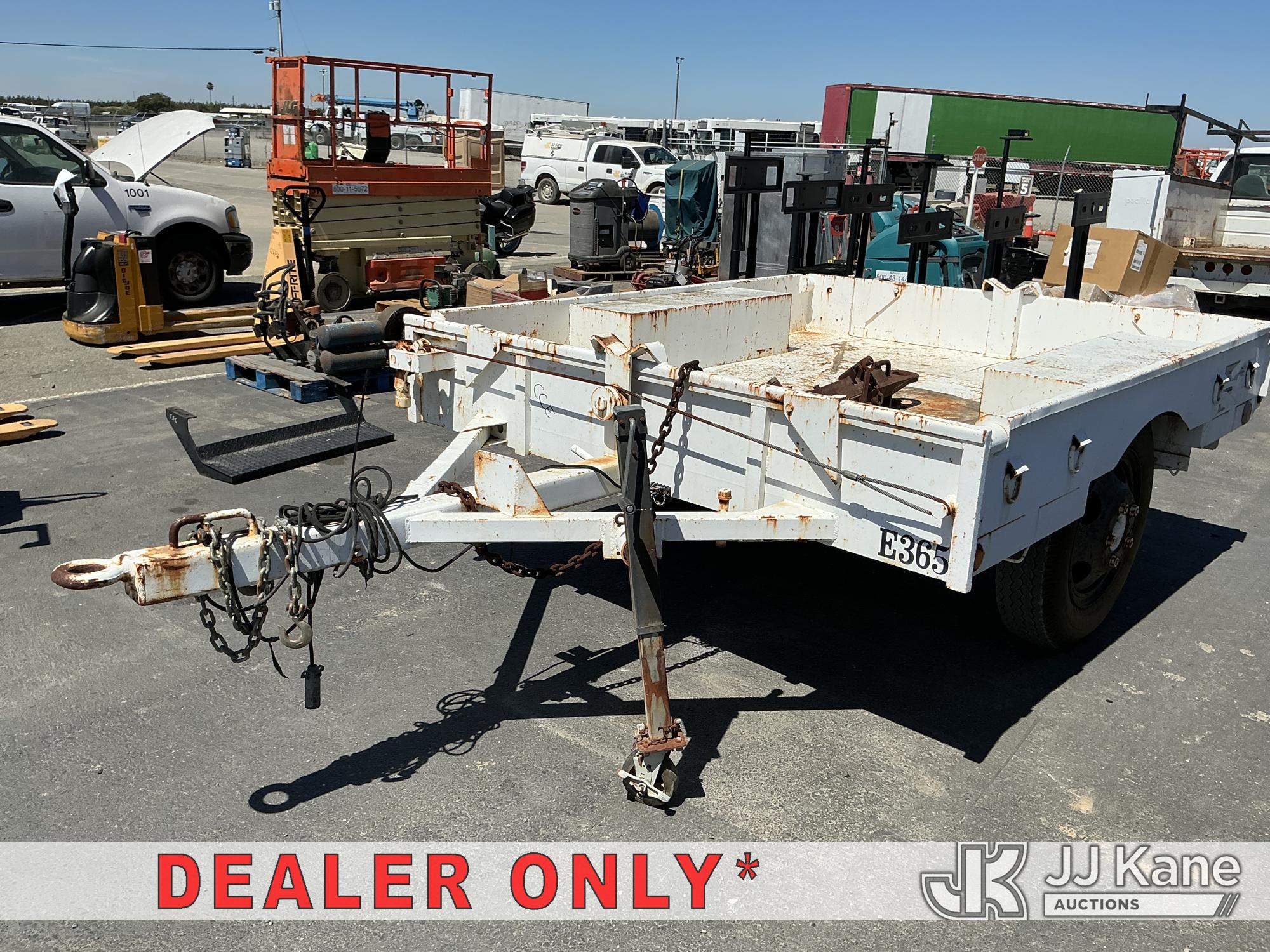T/A Pole/Material Trailer