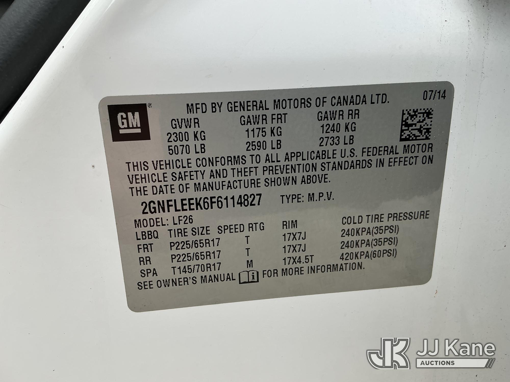 2015 Chevrolet Equinox AWD