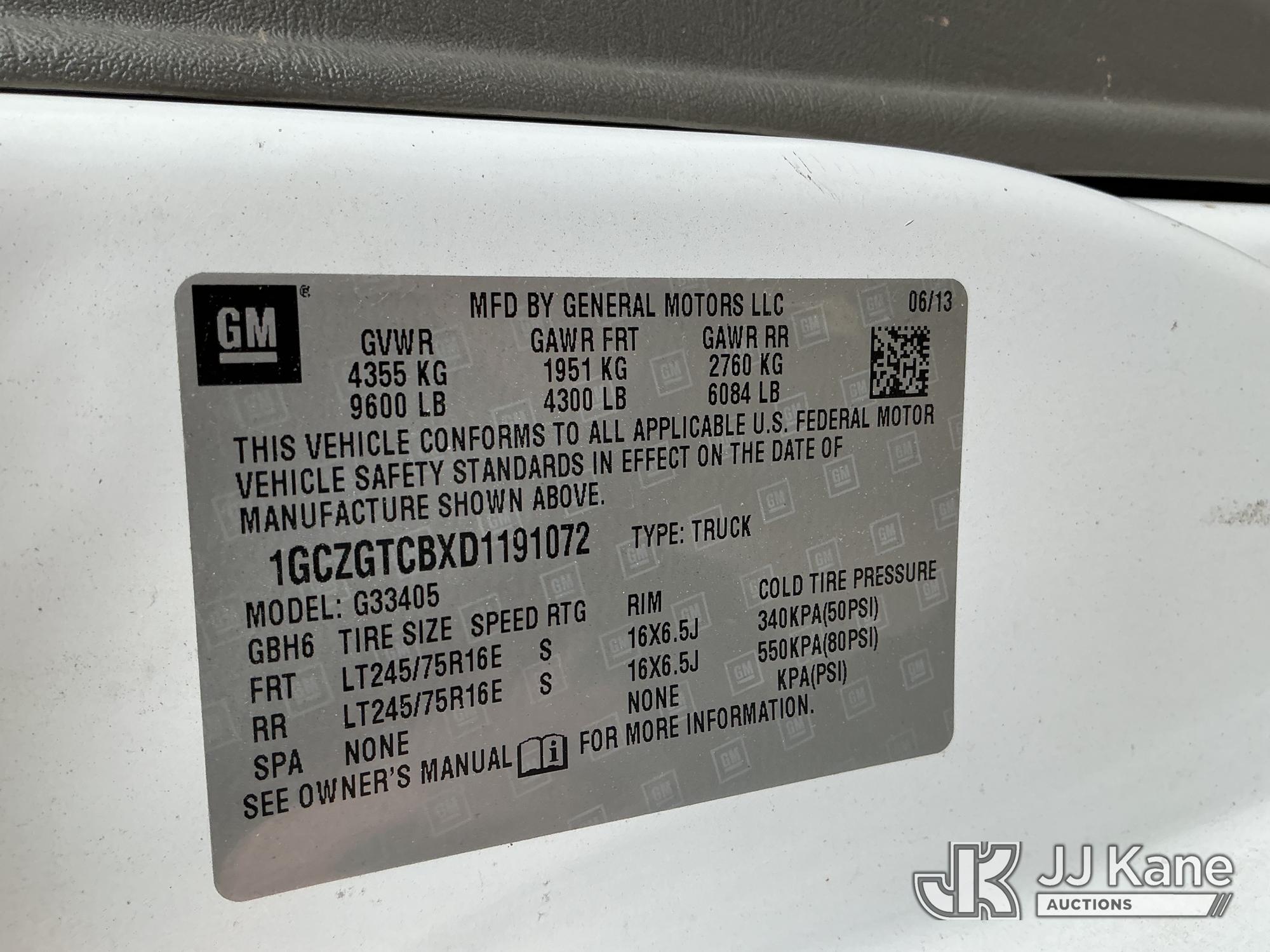 2013 Chevrolet EXPRESS 3500