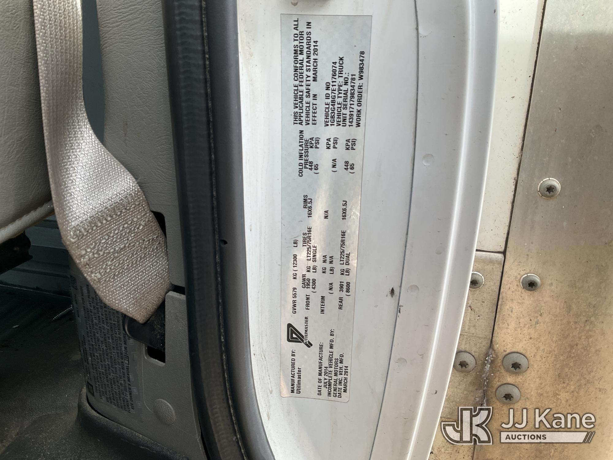 2014 Chevrolet EXPRESS G3500