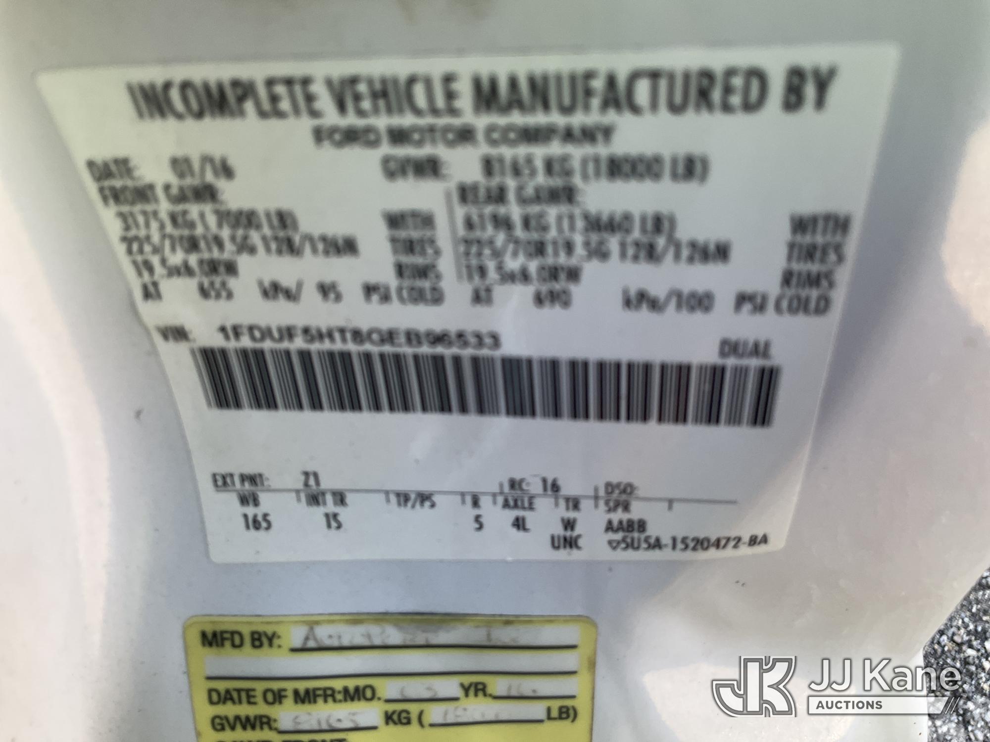 2016 Ford F550