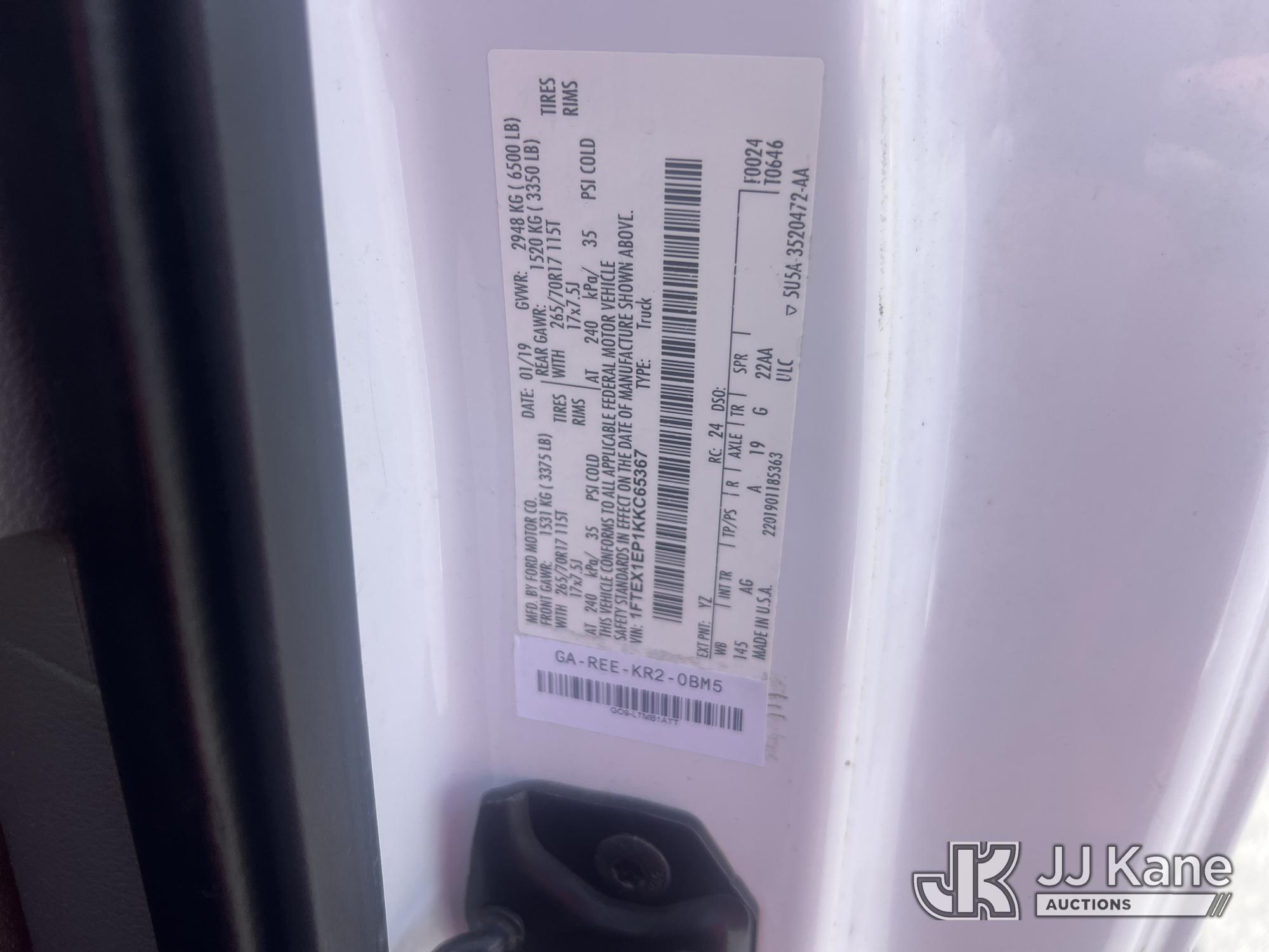2019 Ford F150 4X4