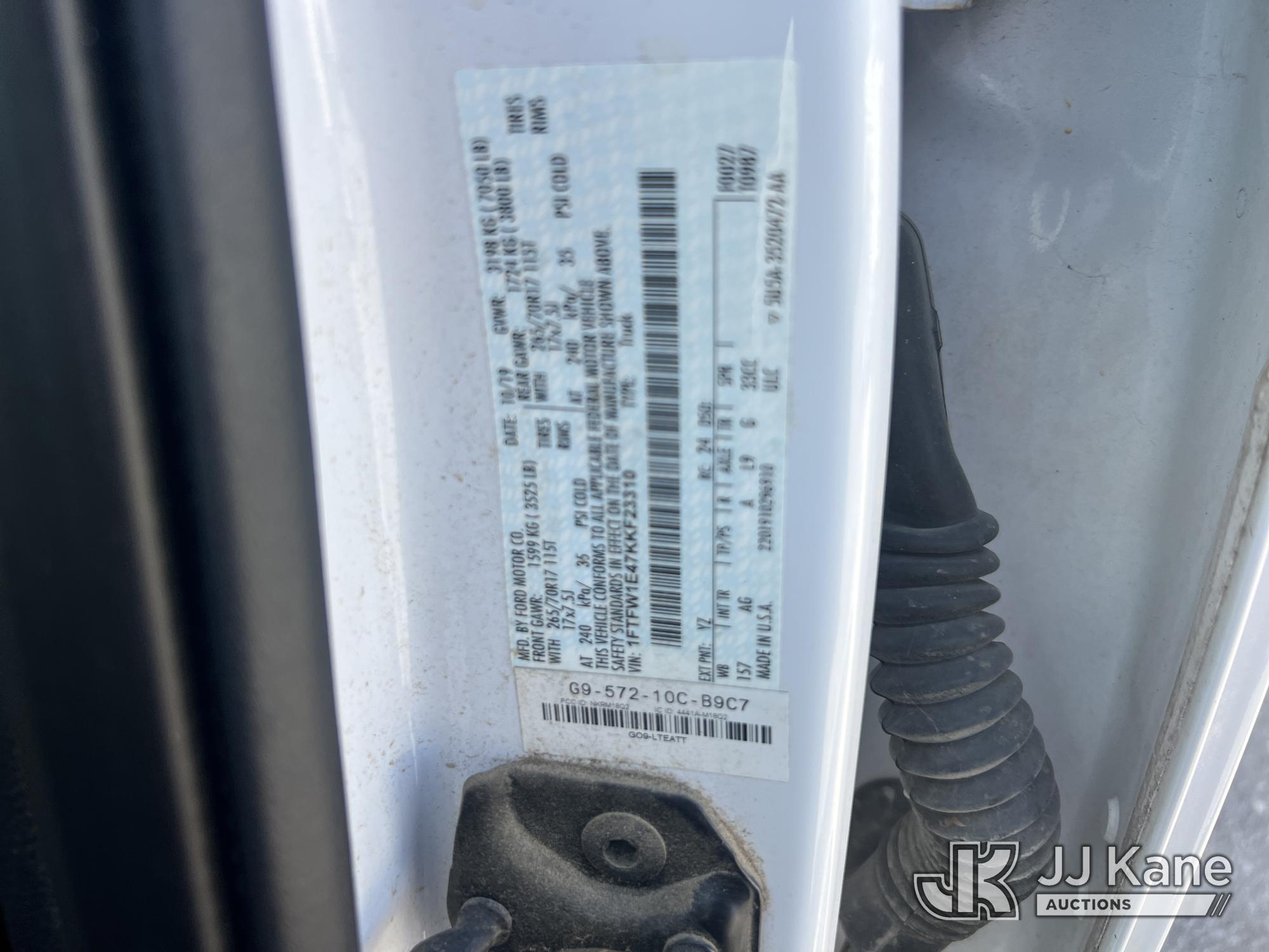 2019 Ford F150 4X4