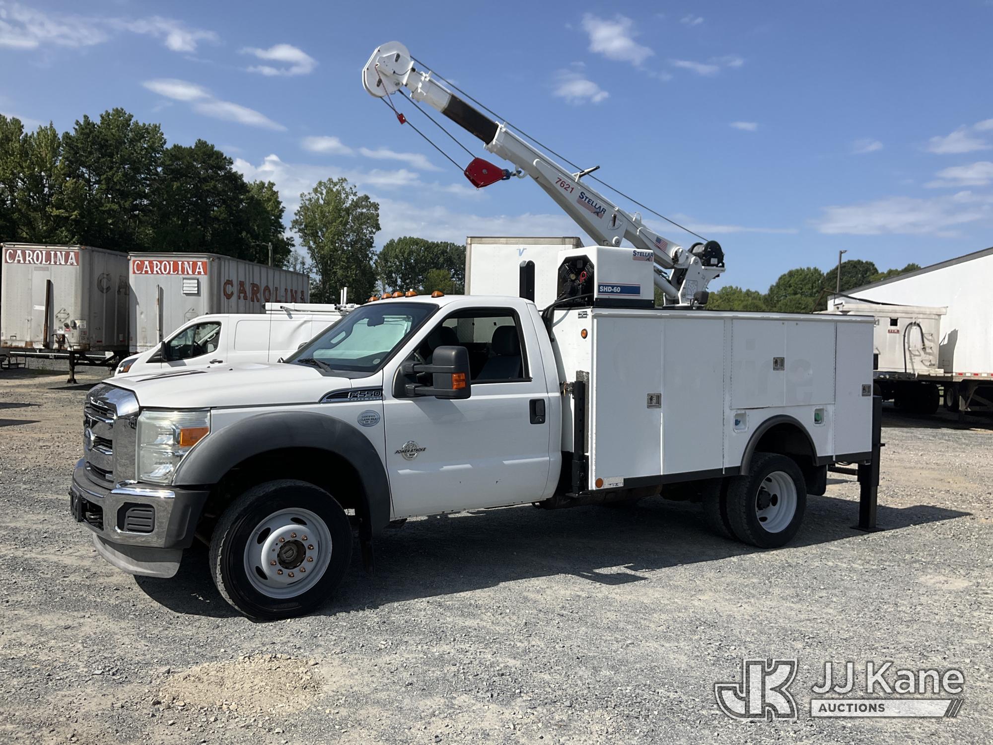 2012 Ford F550 4x4 Mechanics Service Truck