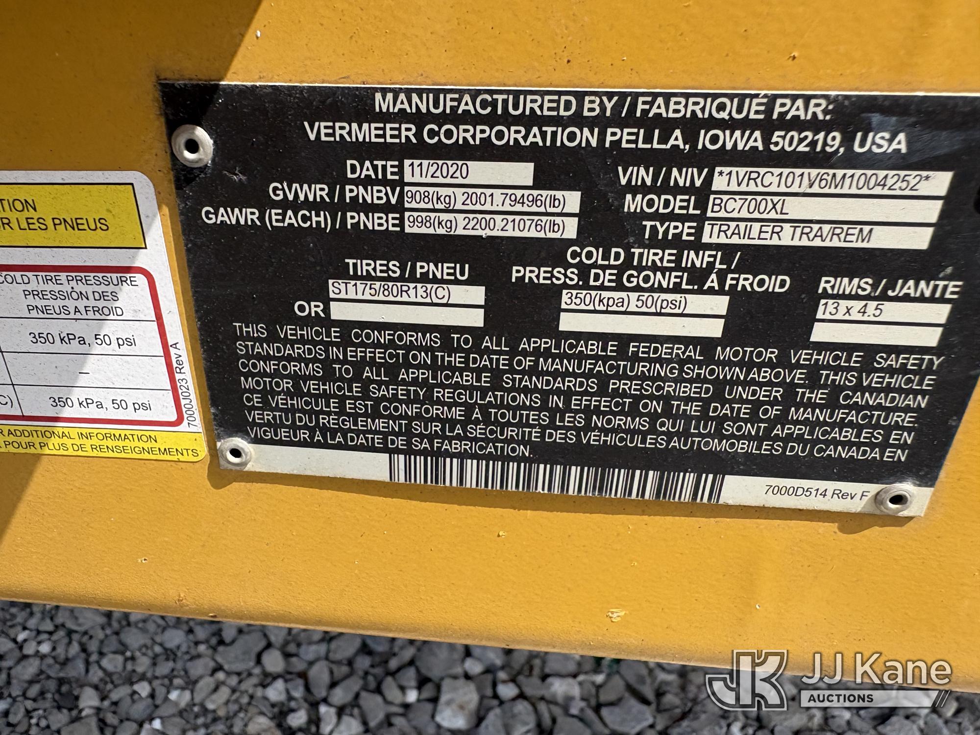2021 Vermeer BC700