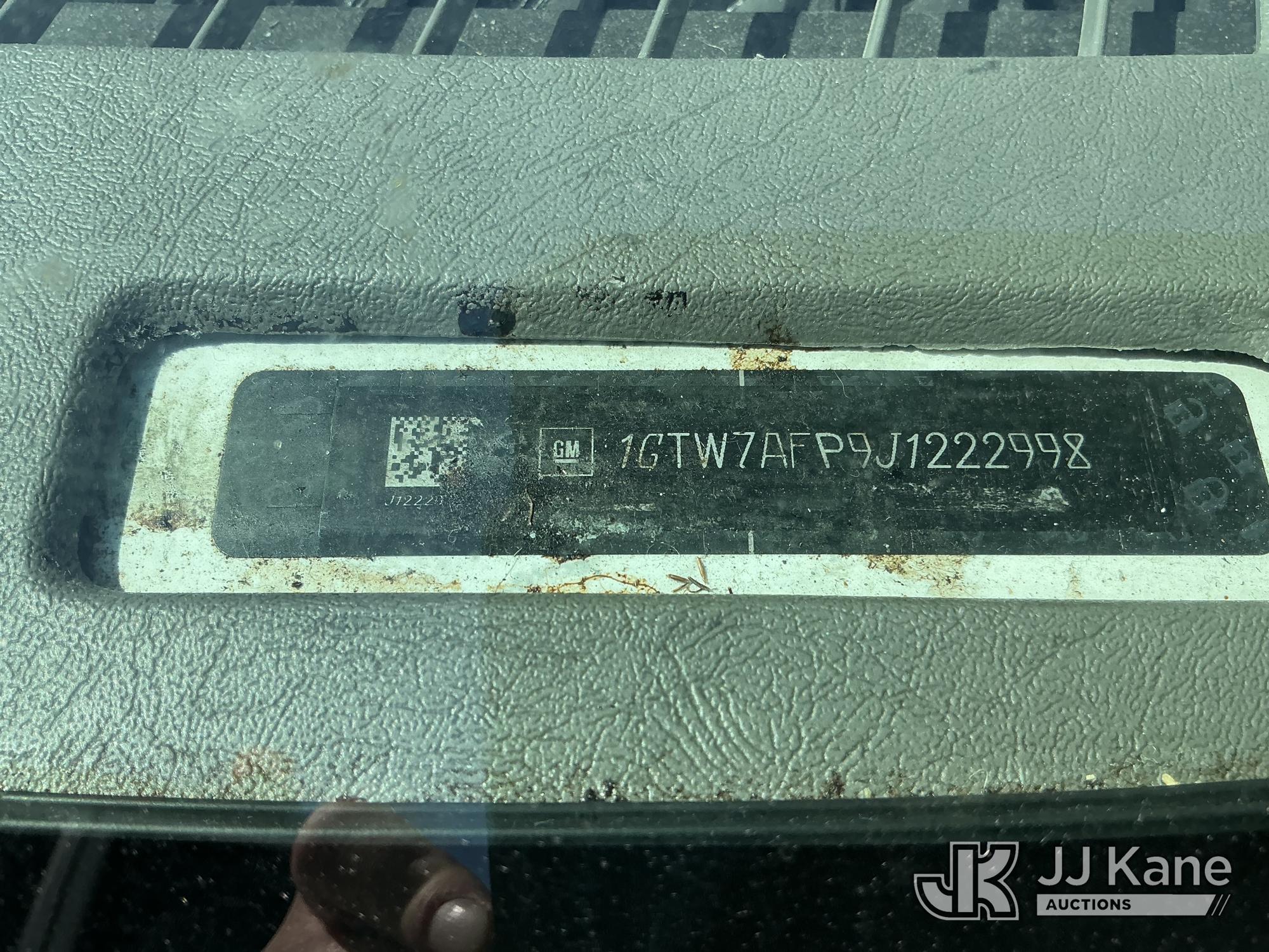 2018 GMC SAVANA G2500