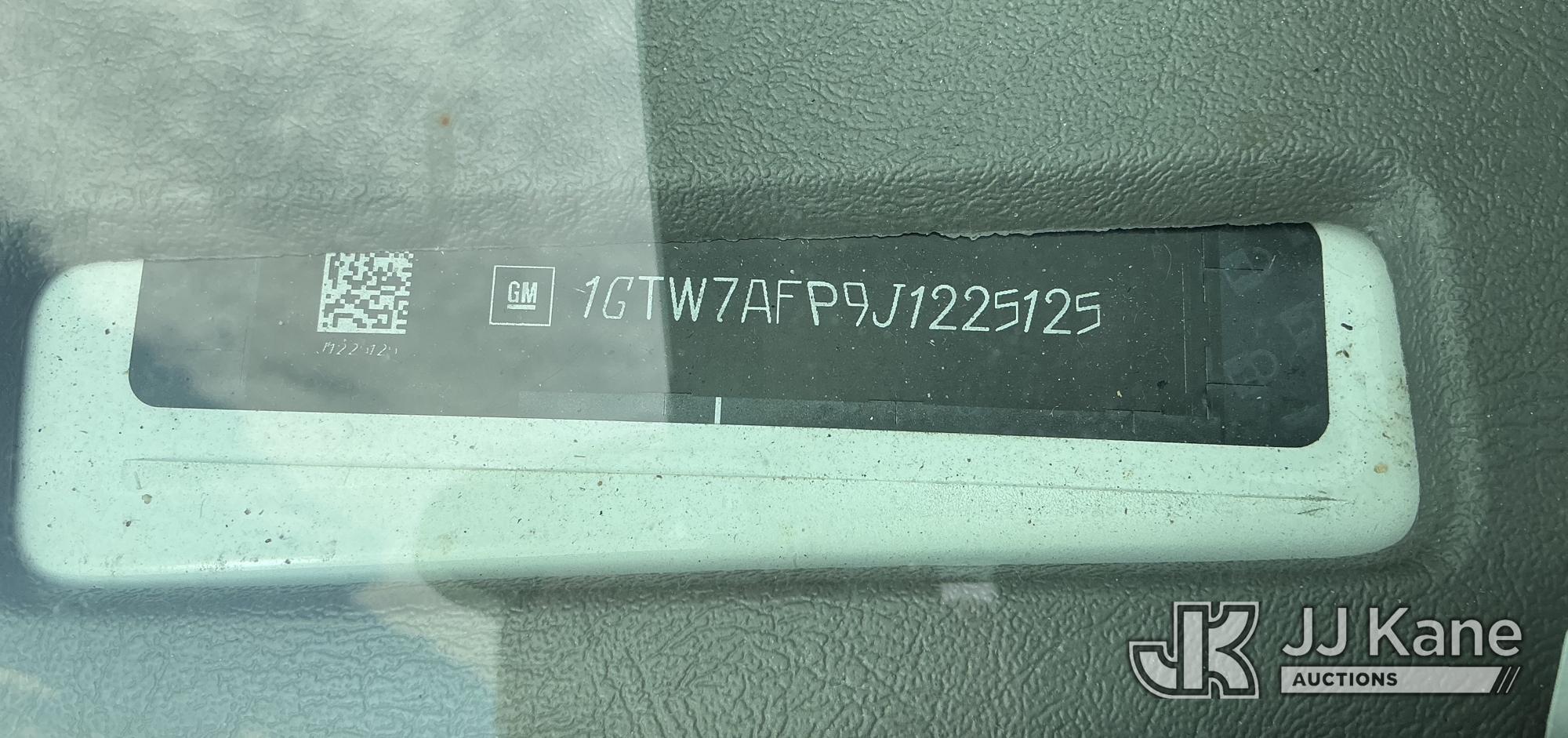 2018 GMC SAVANA G2500