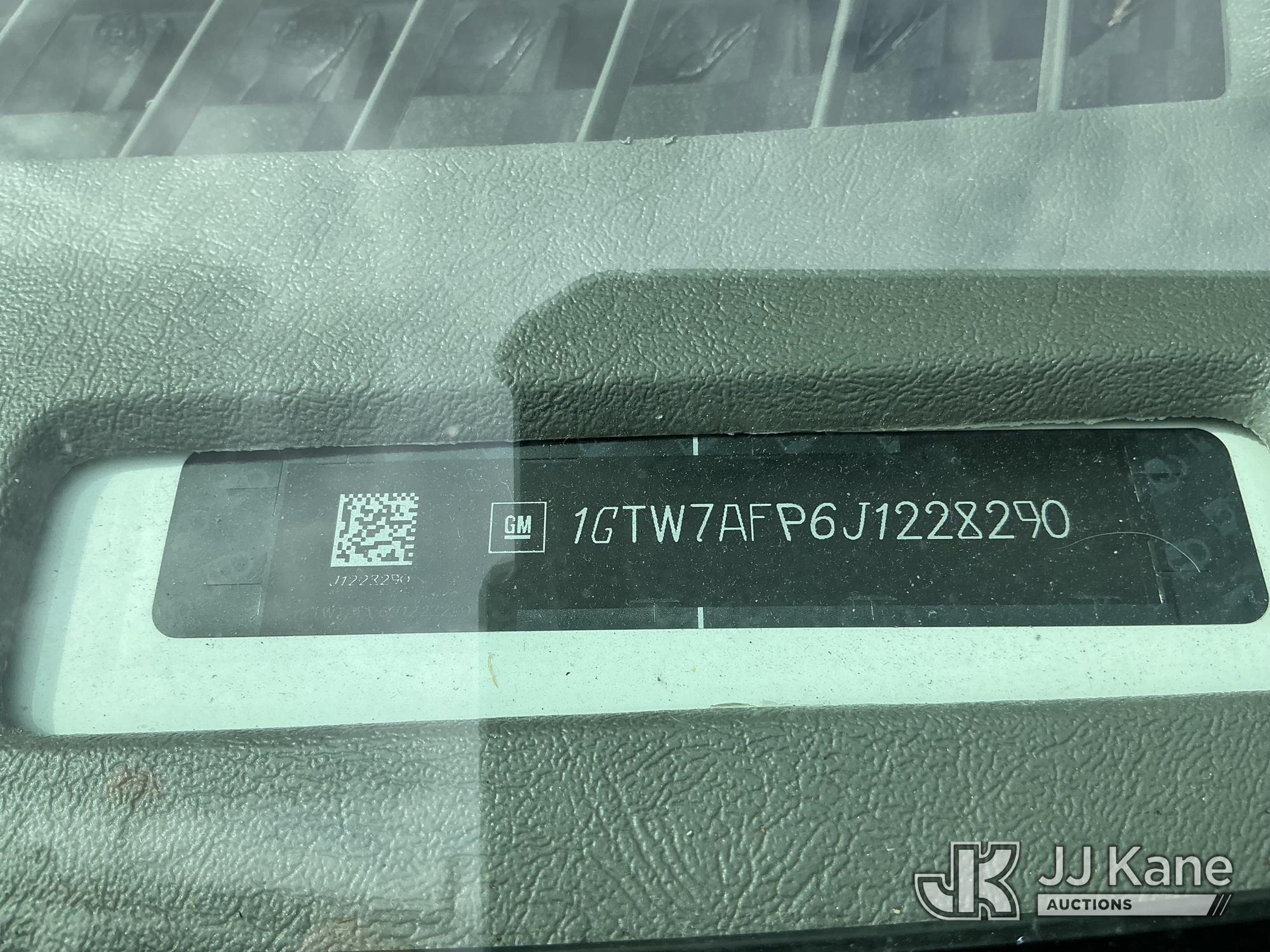 2018 GMC SAVANA G2500