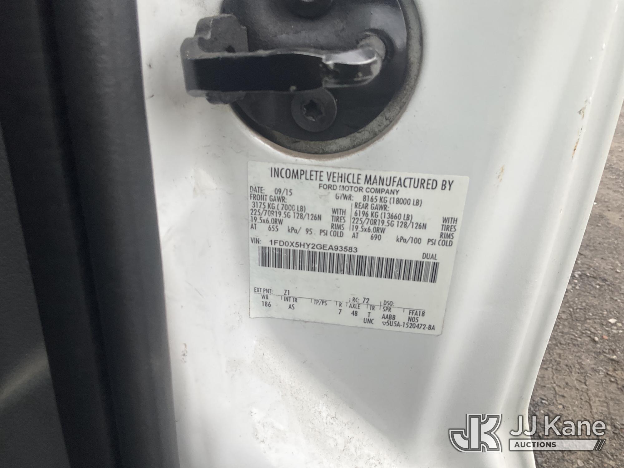 2016 Ford F550