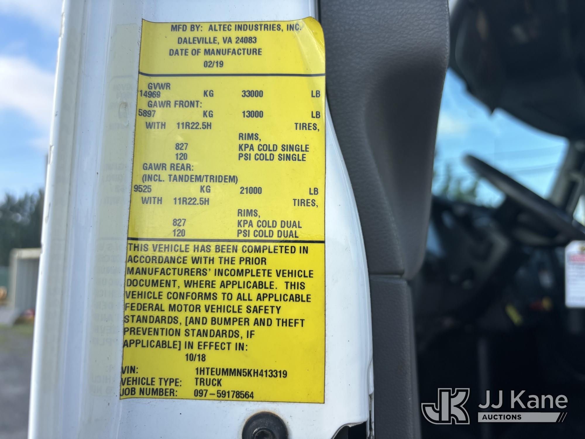 2019 International MV607 SBA