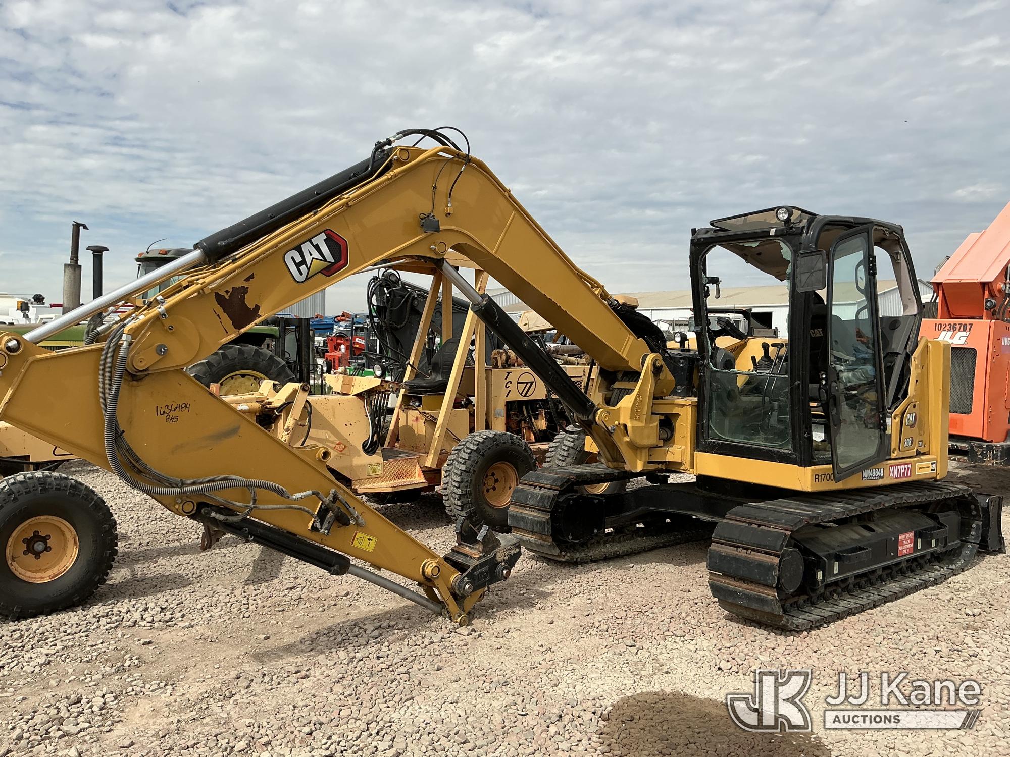2022 Caterpillar 308CR Hydraulic Crawler Excavator