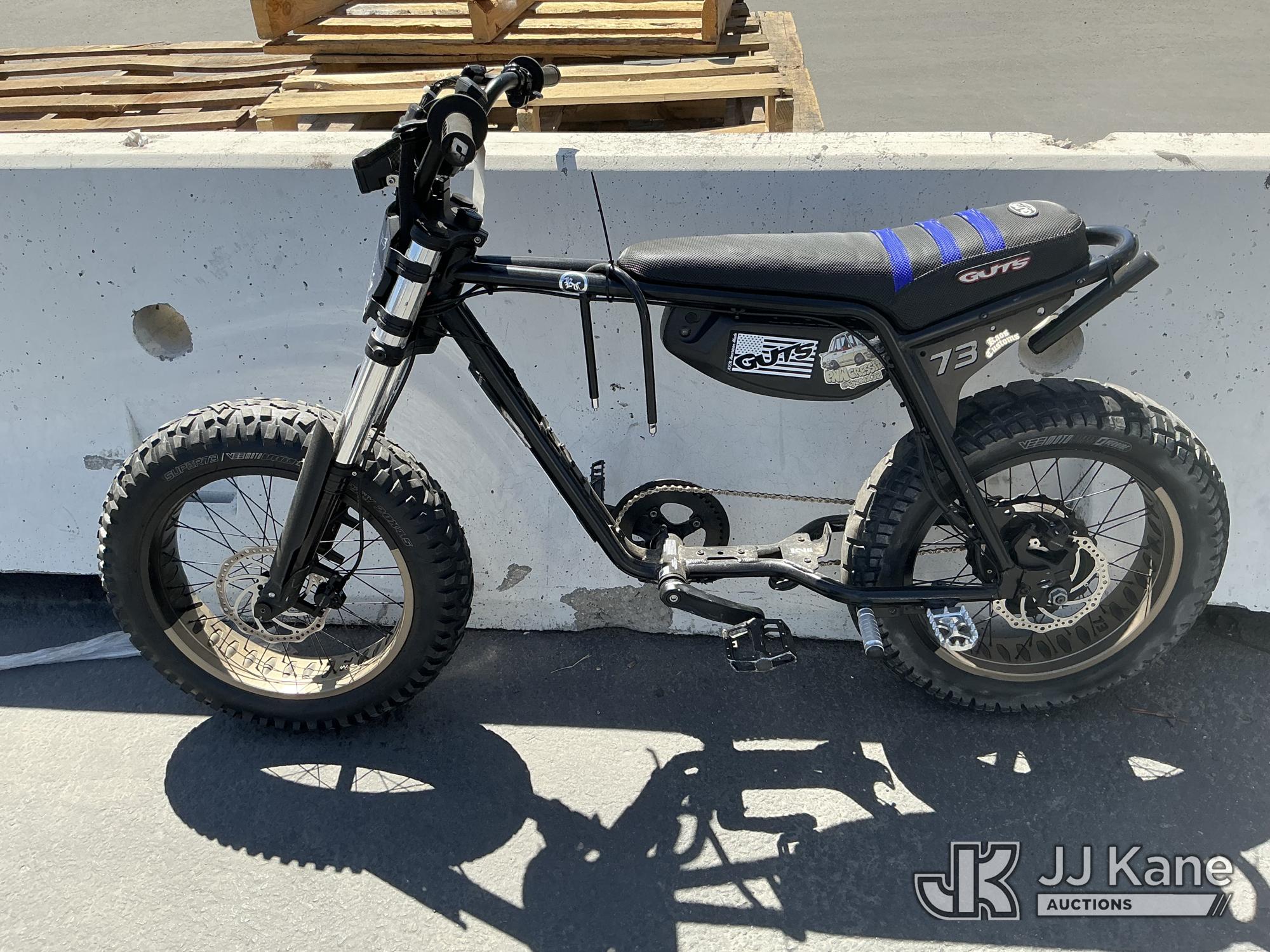 Super73 E-bike No Keys