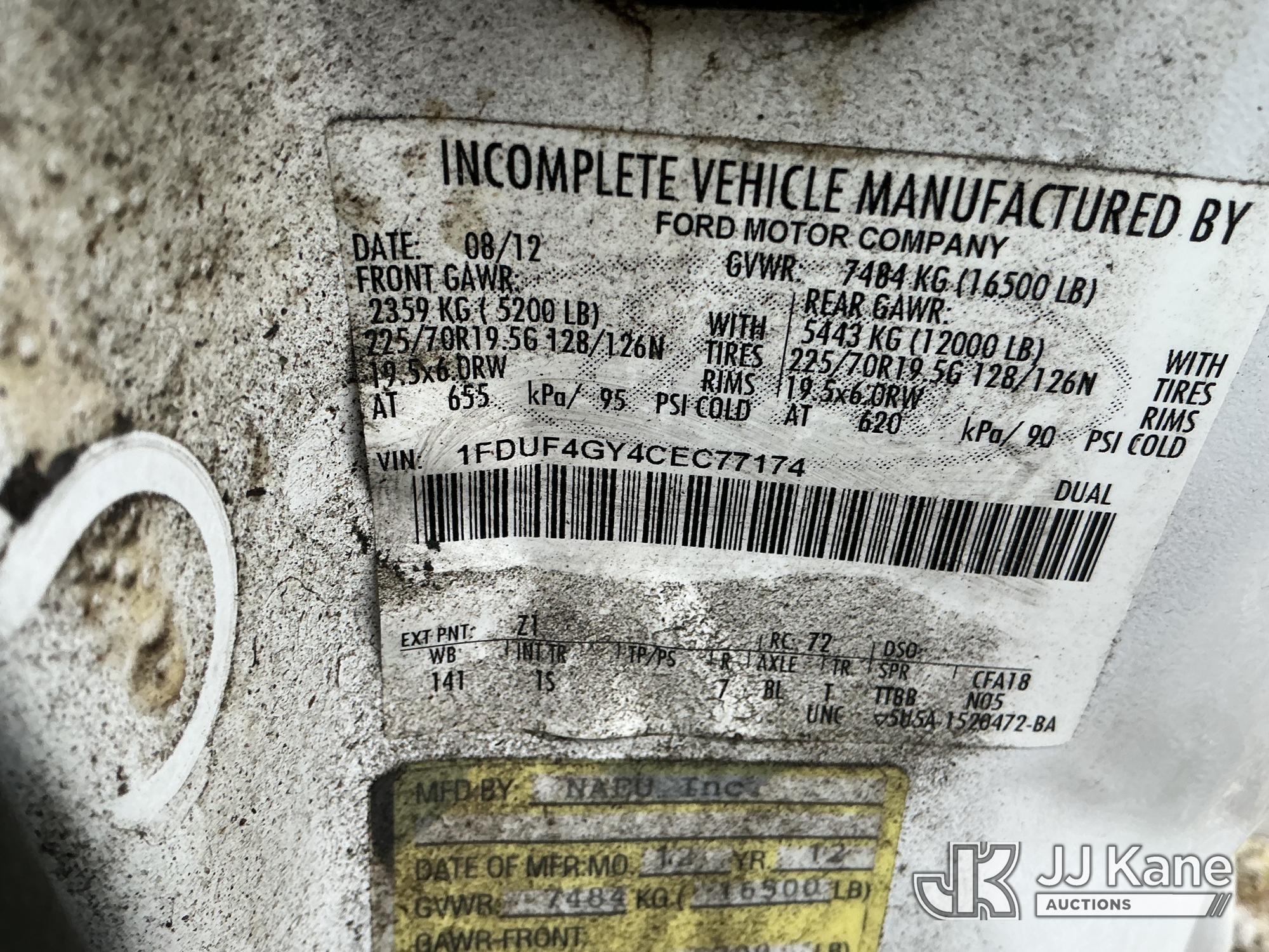 2012 Ford F450 2WD