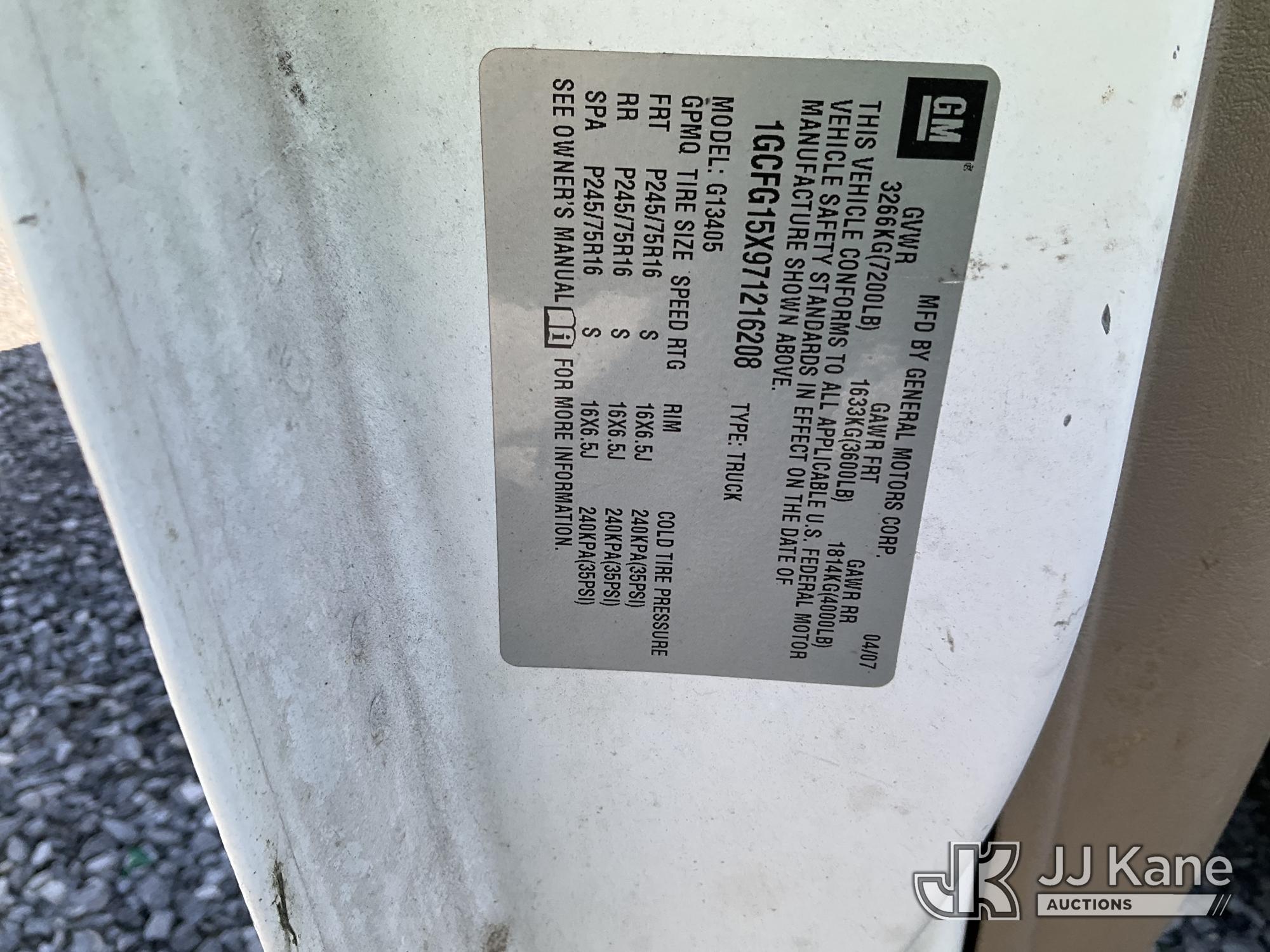 2007 Chevrolet EXPRESS G1500