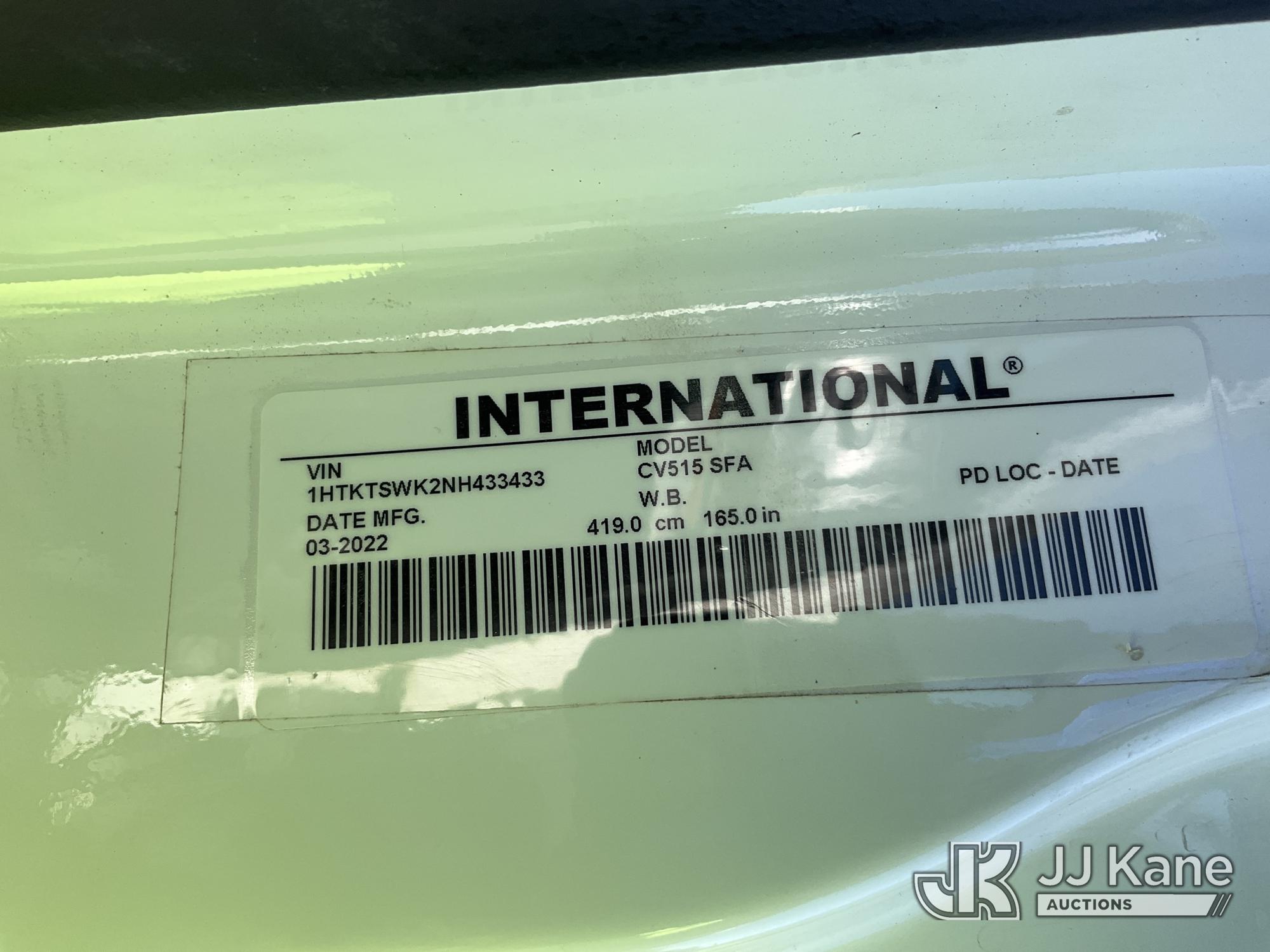 2022 International CV515