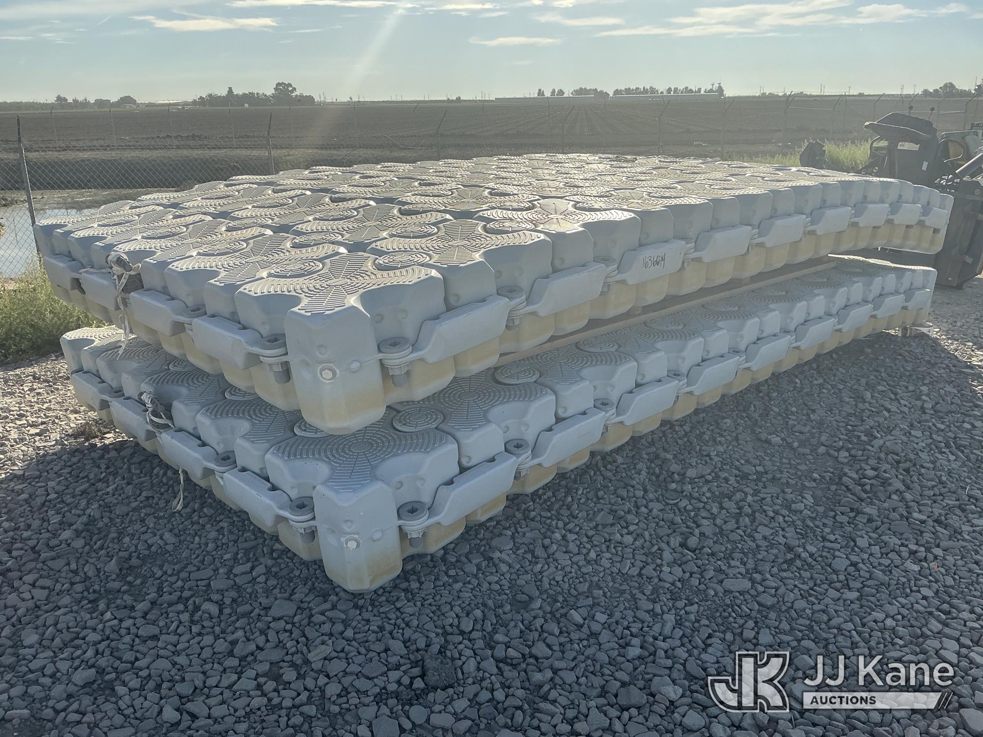 (2) Dock Block Floating Docks (Used) NOTE: This unit is being sold AS IS/WHERE IS via Timed Auction and is located in Dixon