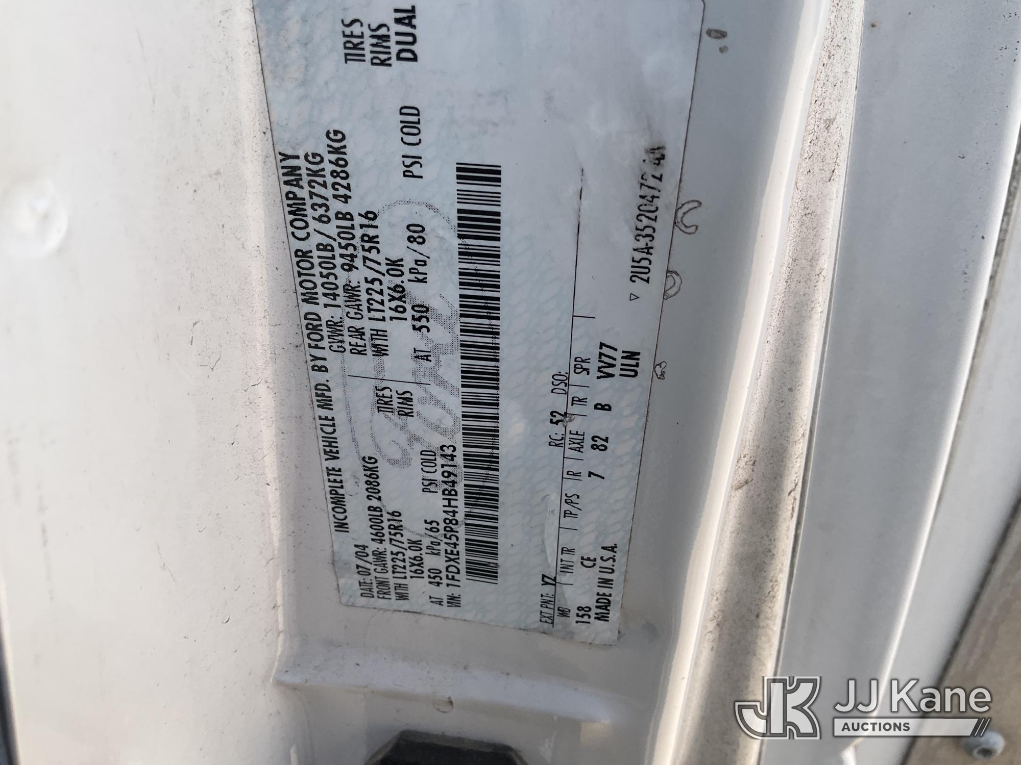 2004 Ford E450