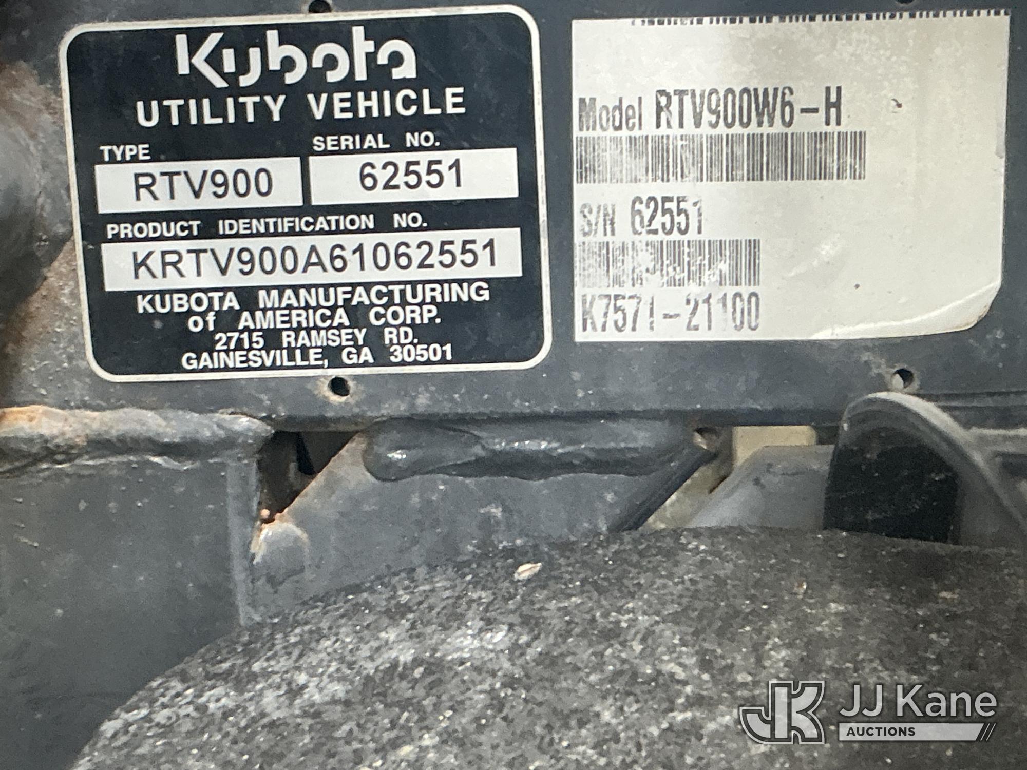 0 Kubota RTV-900 4X4