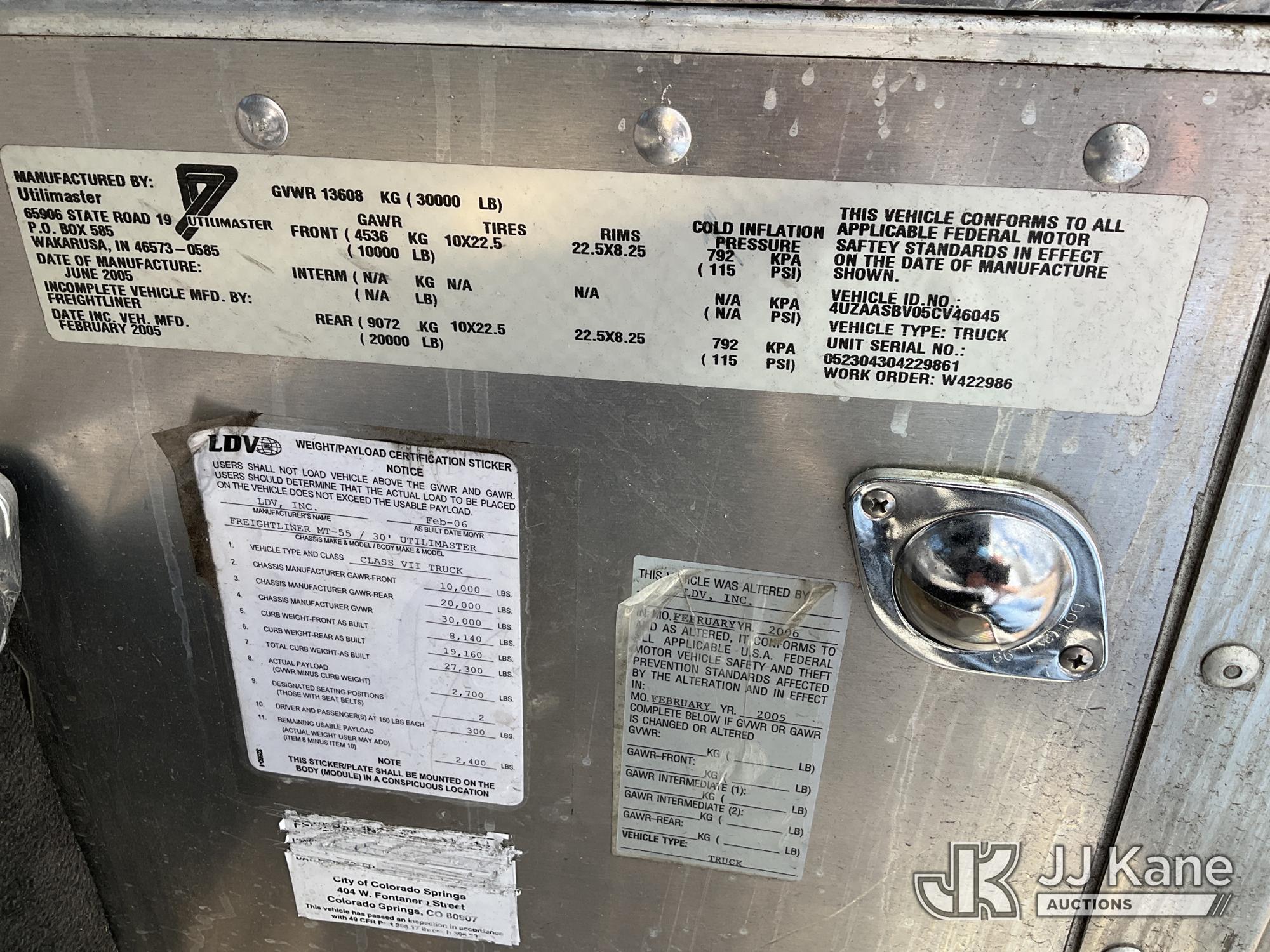 2006 Freightliner MT55 Chassis