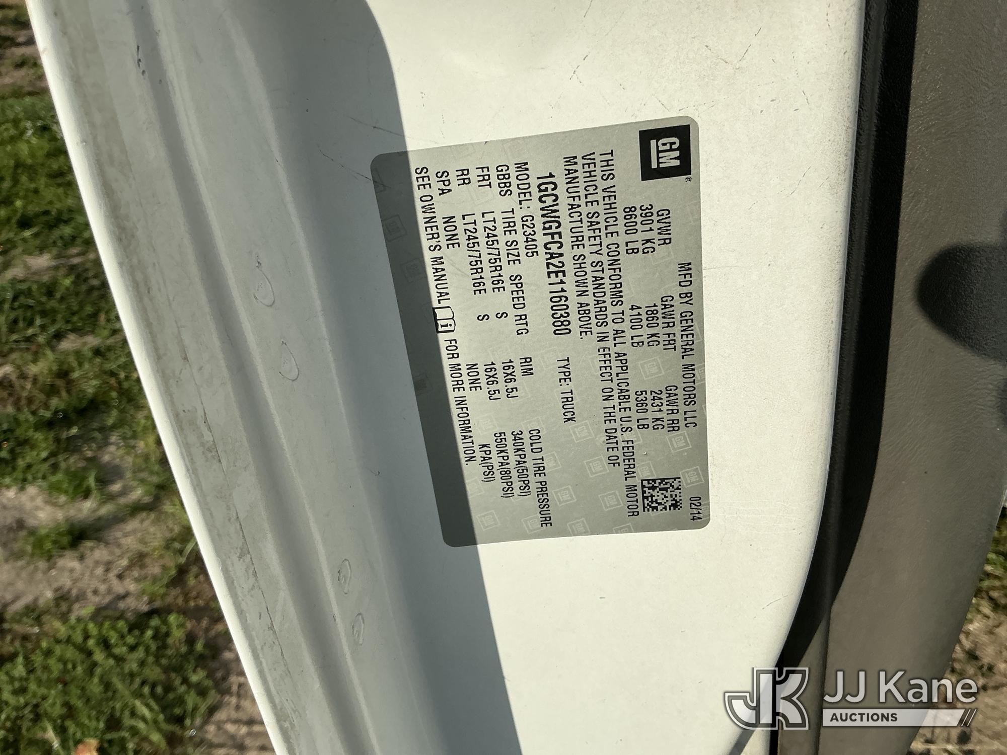 2014 Chevrolet EXPRESS G2500