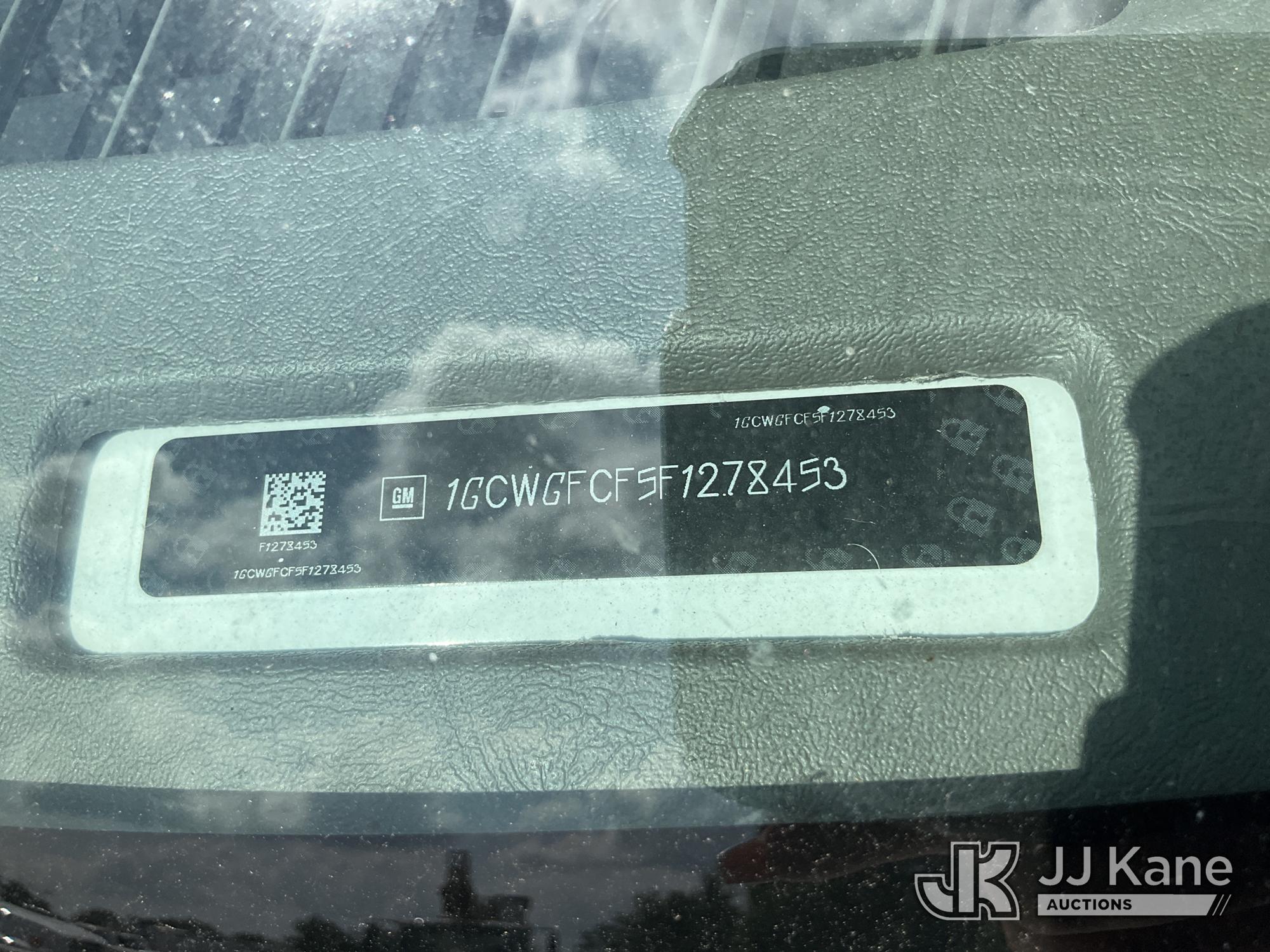 2015 Chevrolet EXPRESS G2500