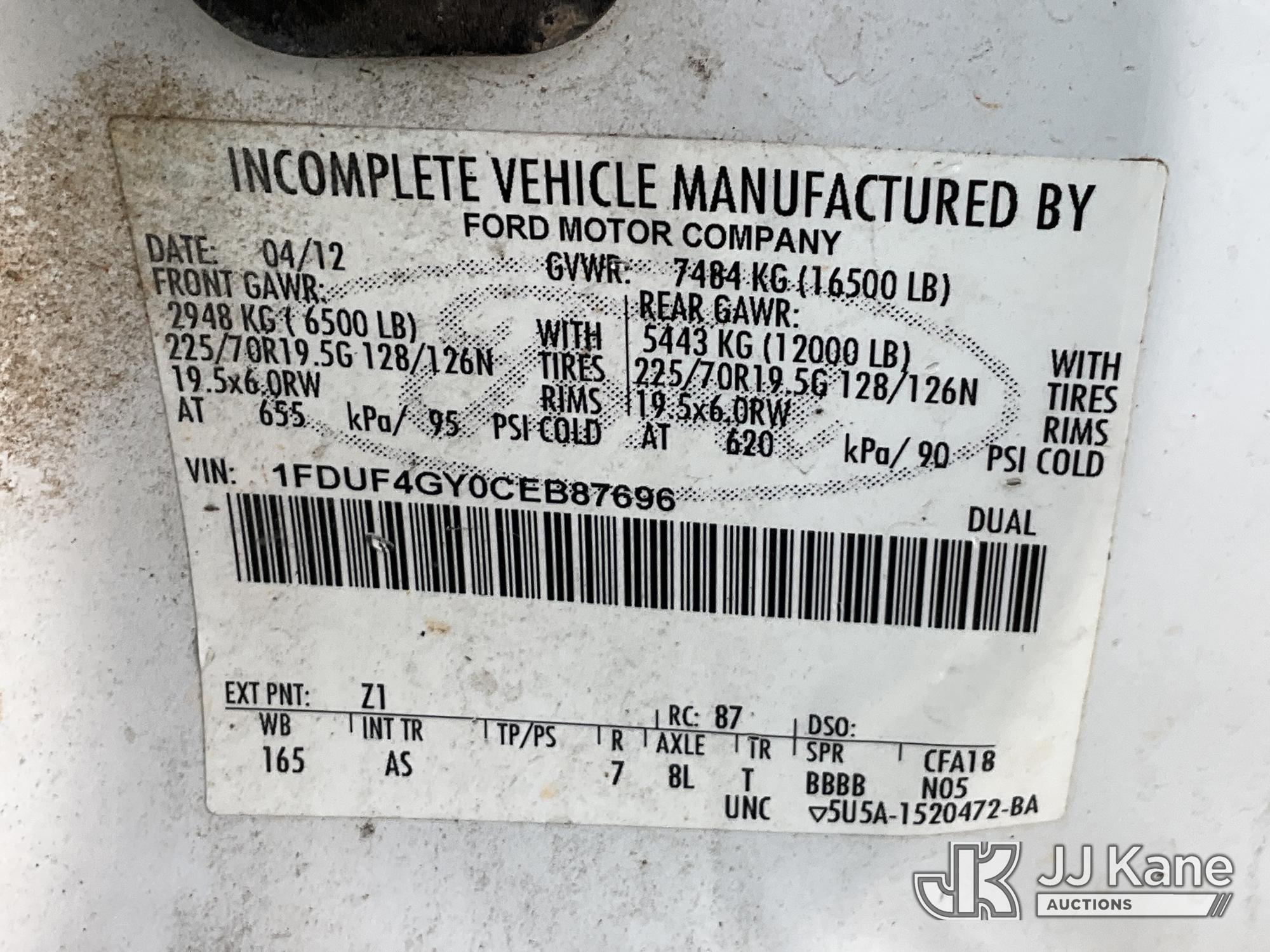 2012 Ford F450