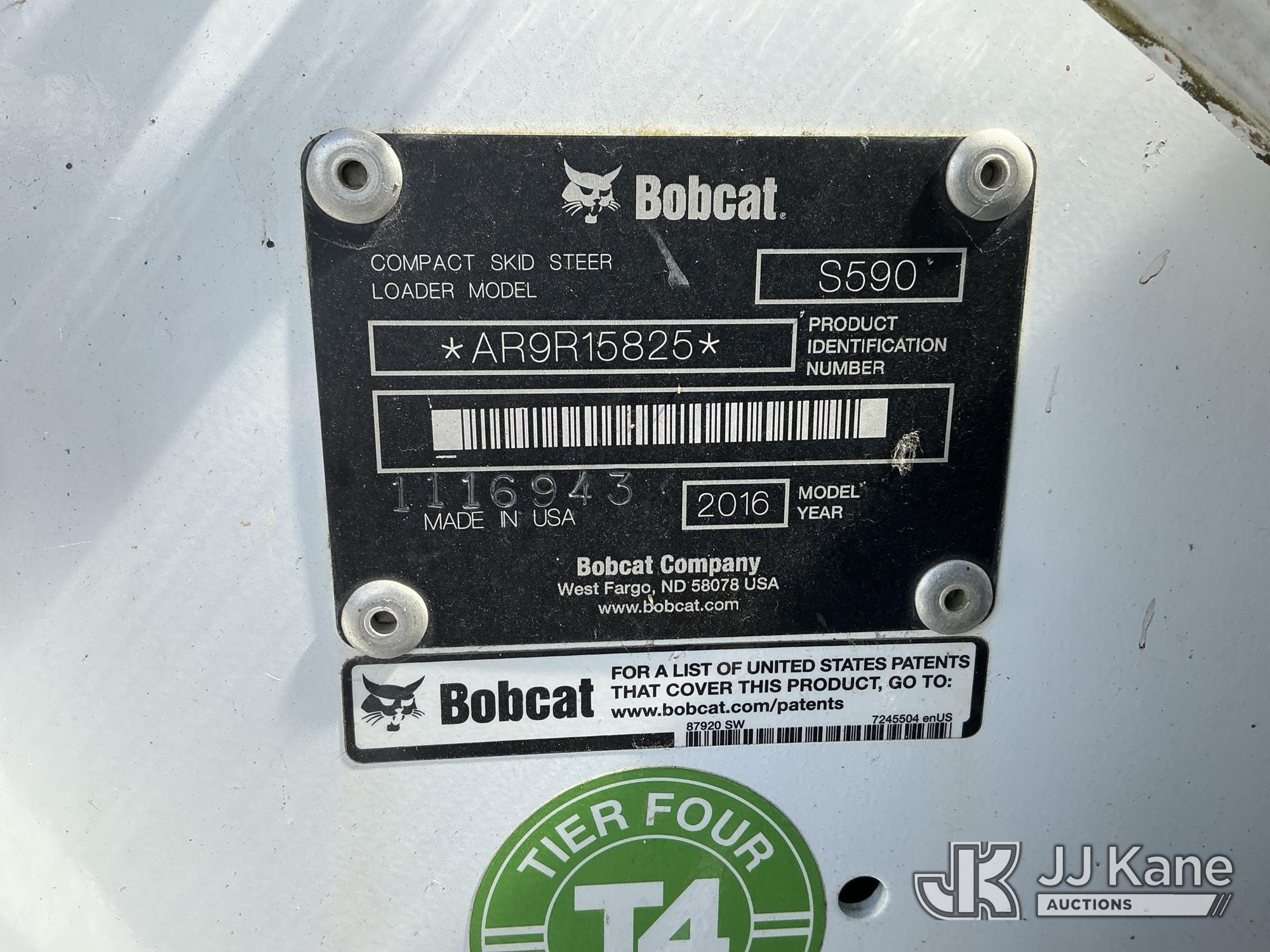 2016 Bobcat S590