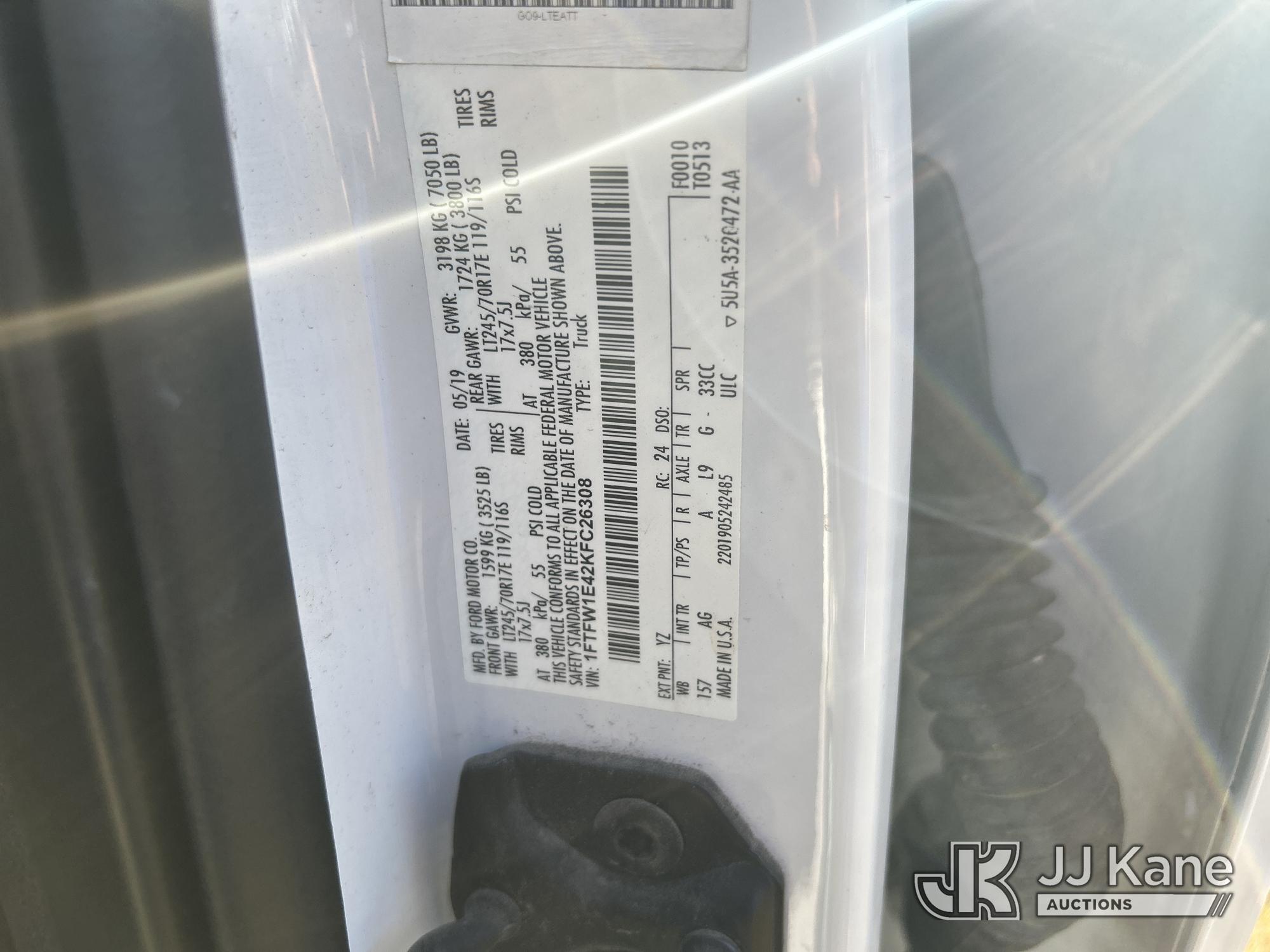 2019 Ford F150 4X4
