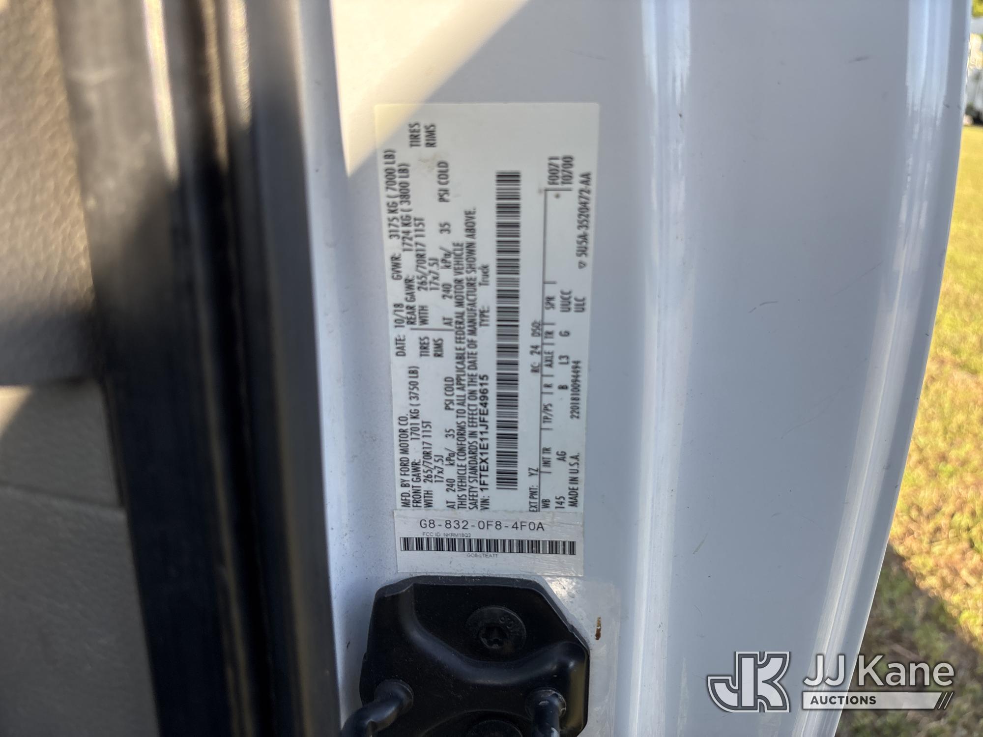 2018 Ford F150 4X4