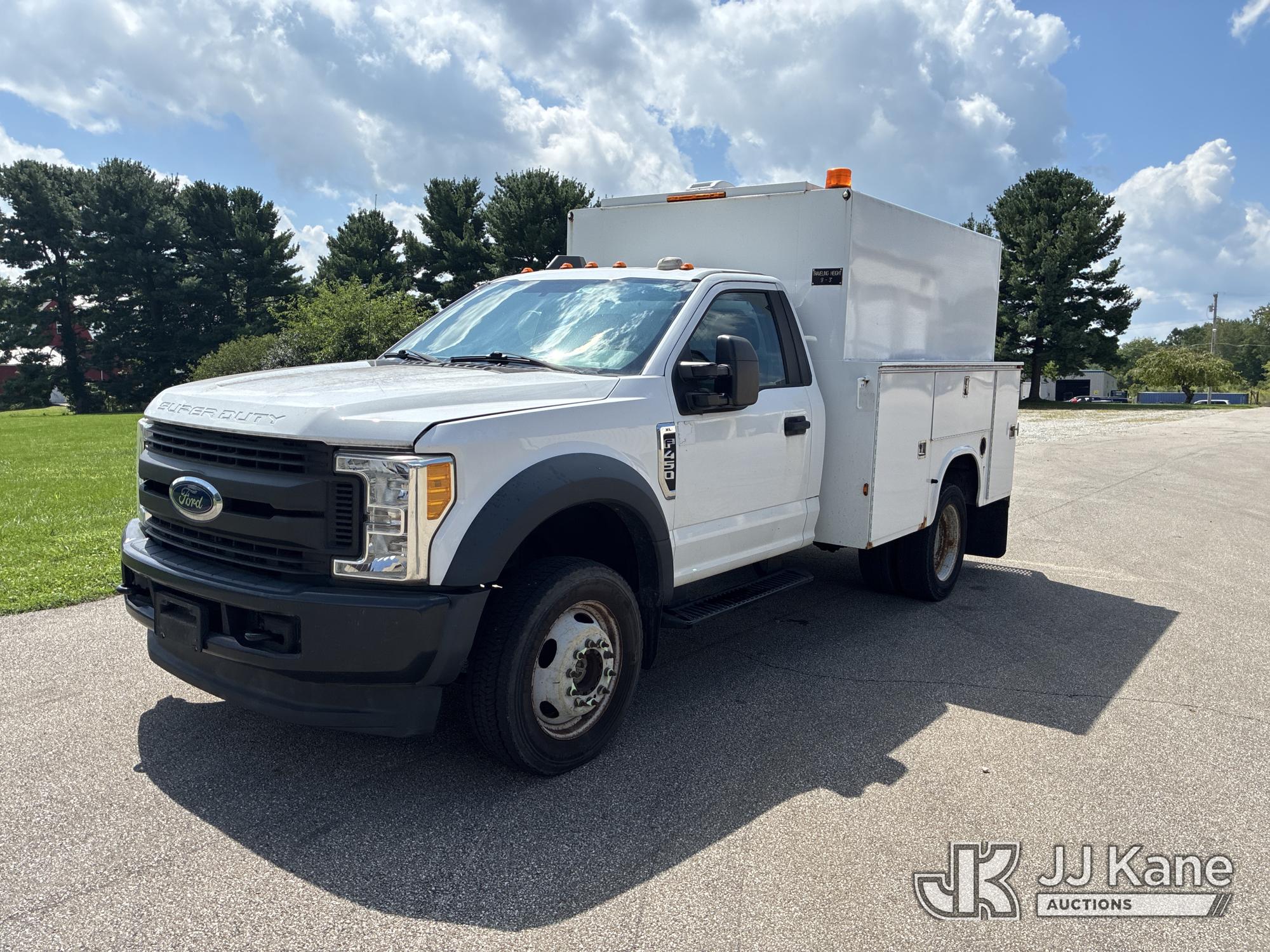 2017 Ford F-450 SD Enclosed High-Top Service Truck