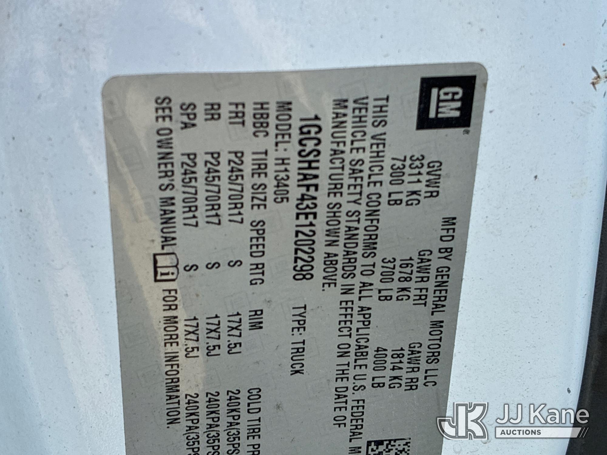 2014 Chevrolet EXPRESS G1500 AWD