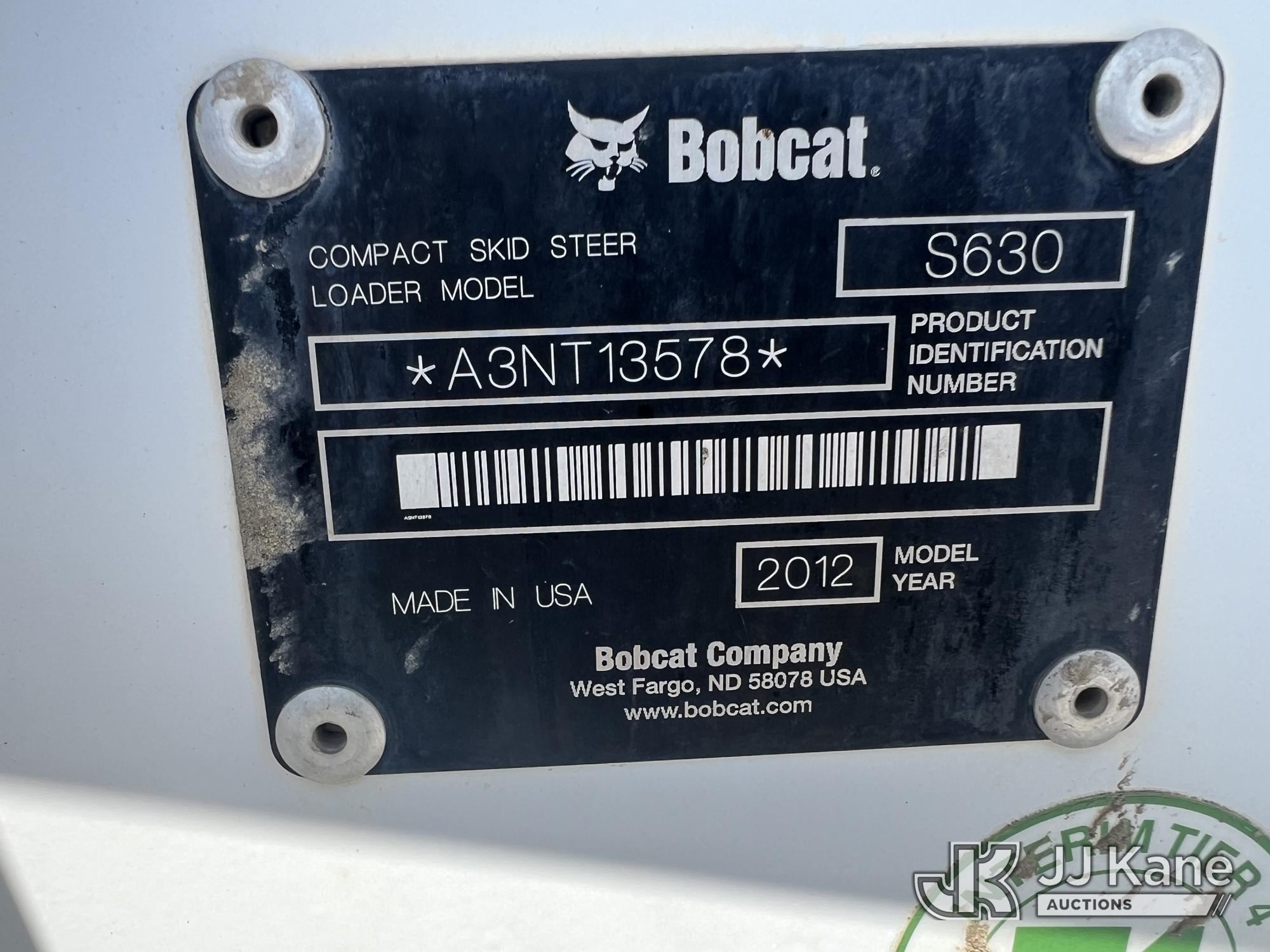 2012 Bobcat S630