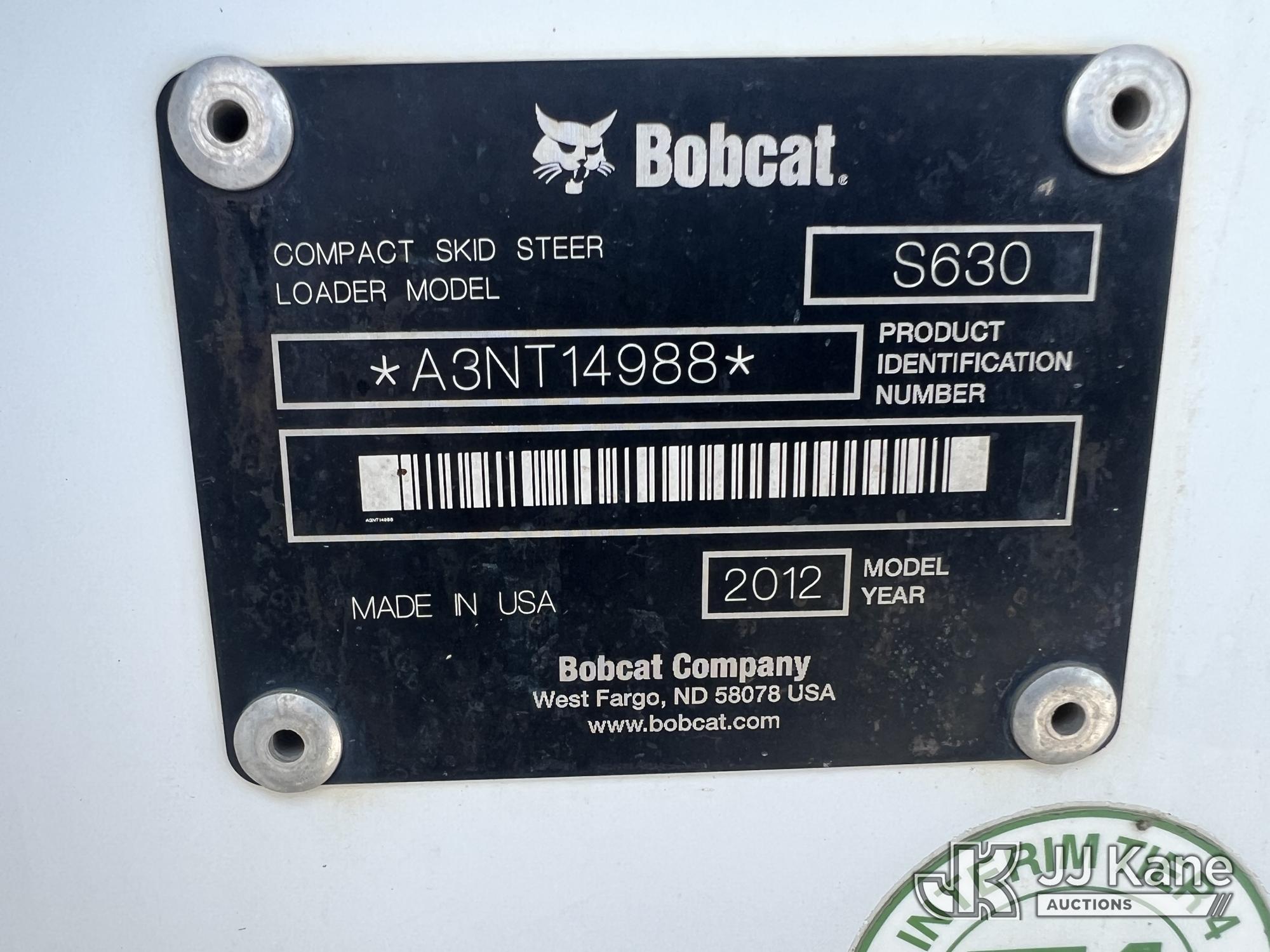 2012 Bobcat S630