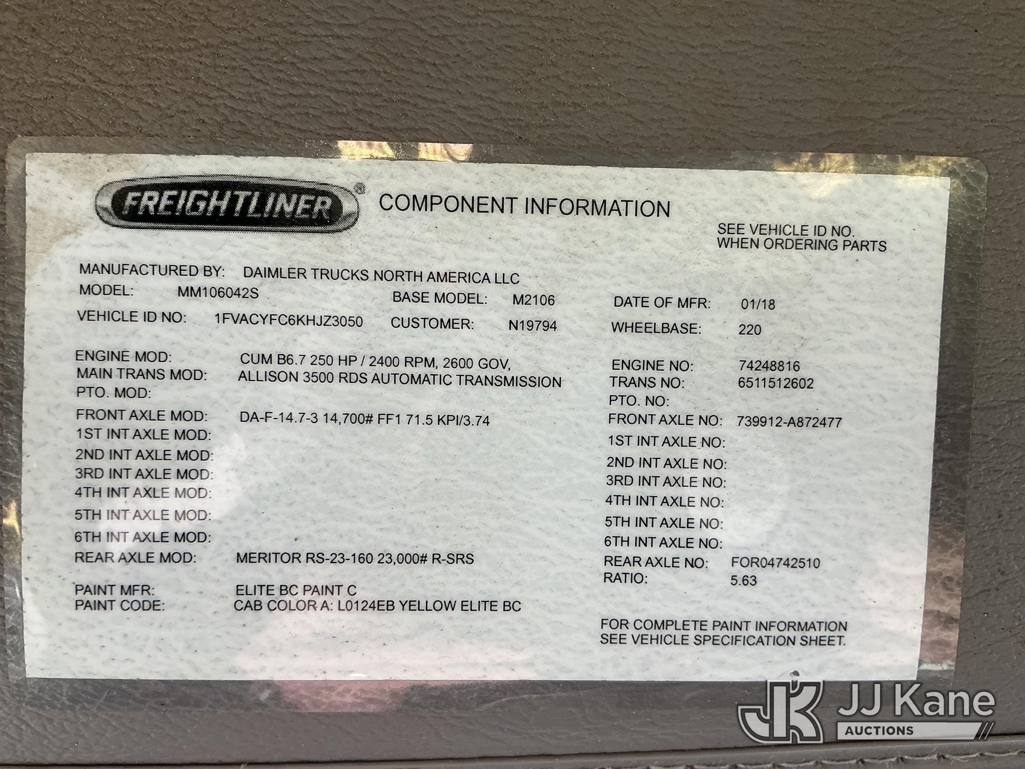 2019 Freightliner M2