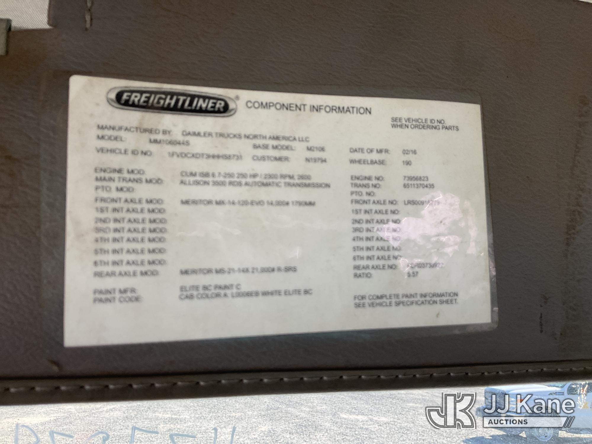2017 Freightliner M2 106