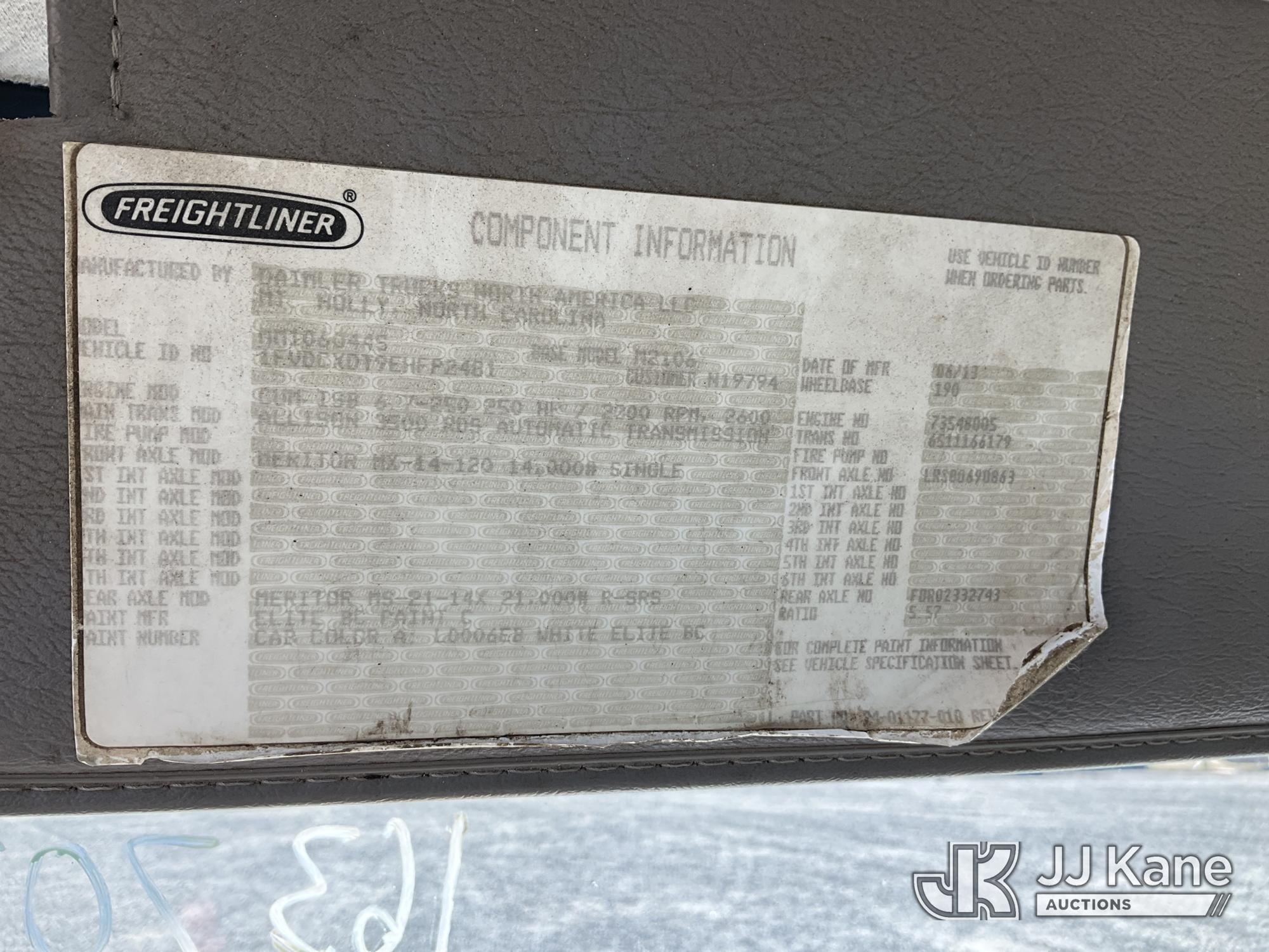 2014 Freightliner M2 106